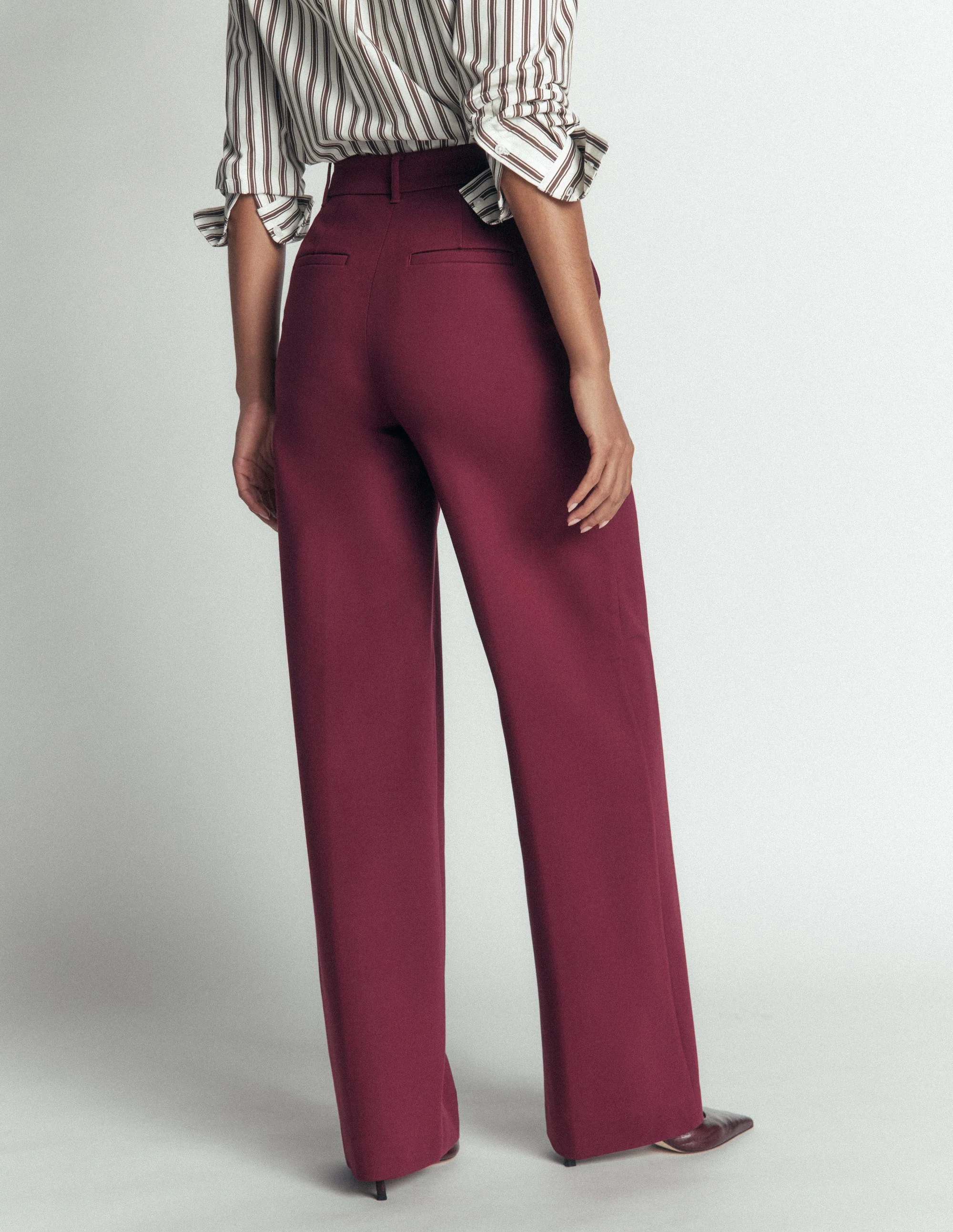 Belgravia Ponte Trousers-Deep Wisteria - Image 3