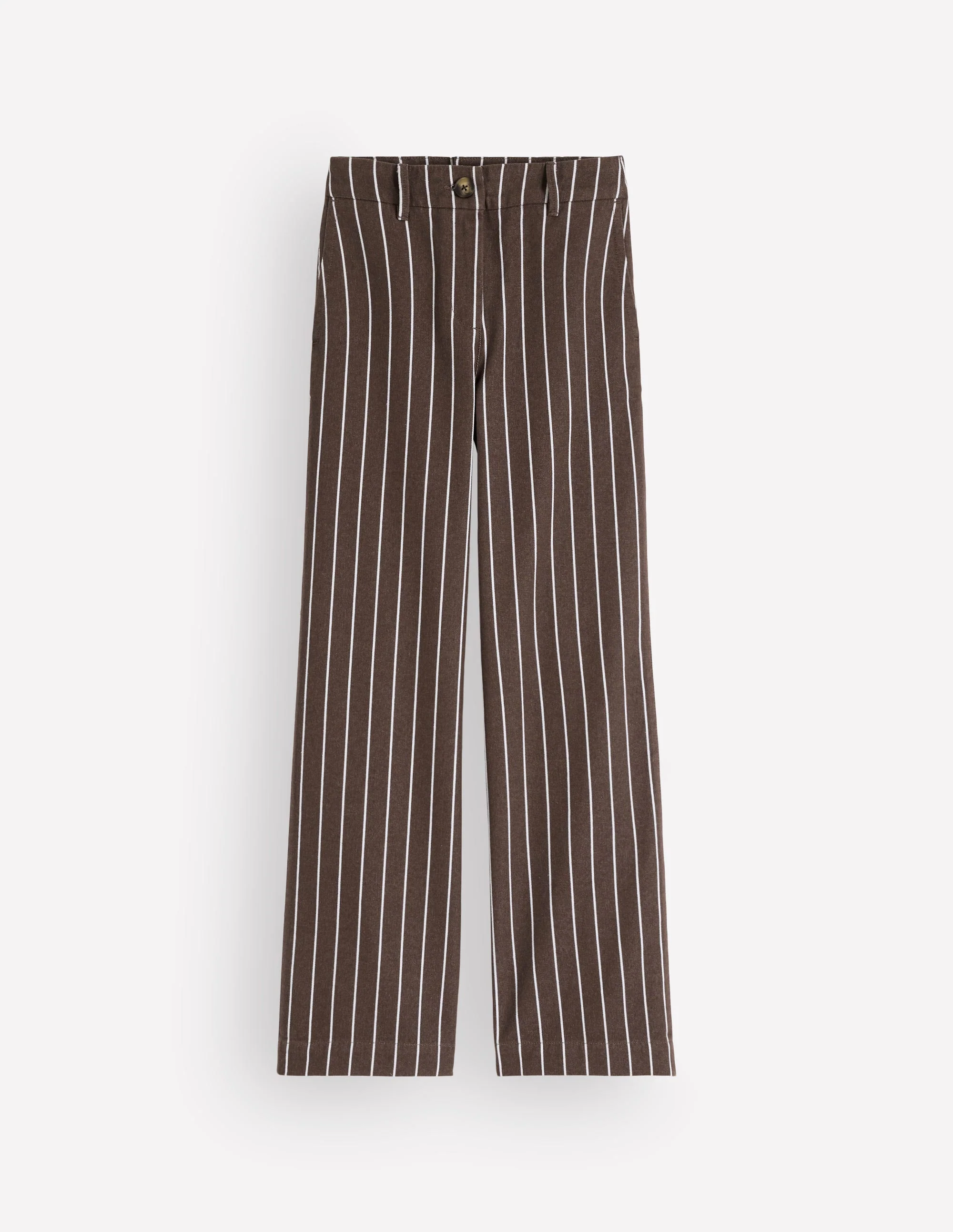 Belgravia Twill Trousers-Brown Stripe - Image 6