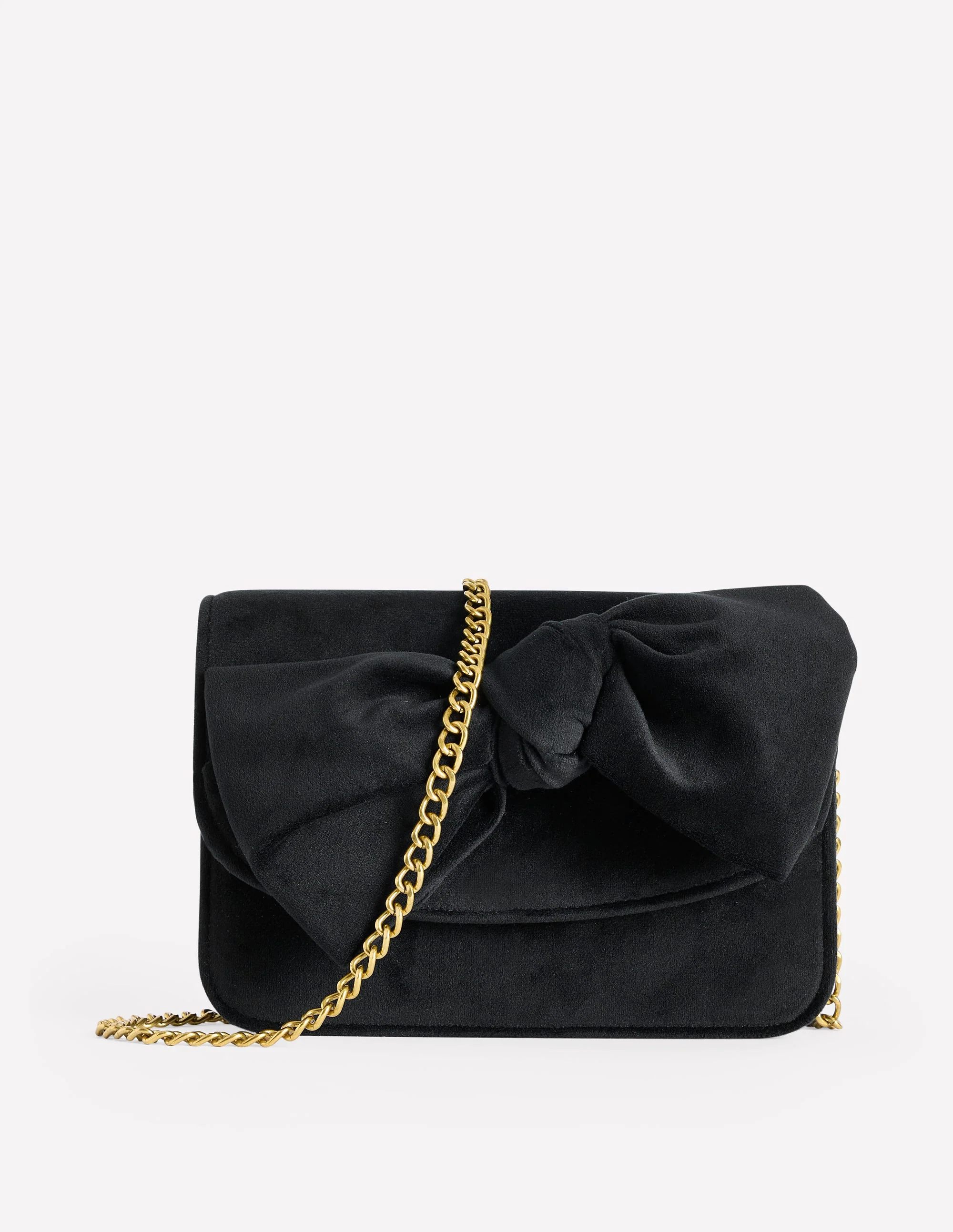 Bow Evening Bag-Black - Image 2
