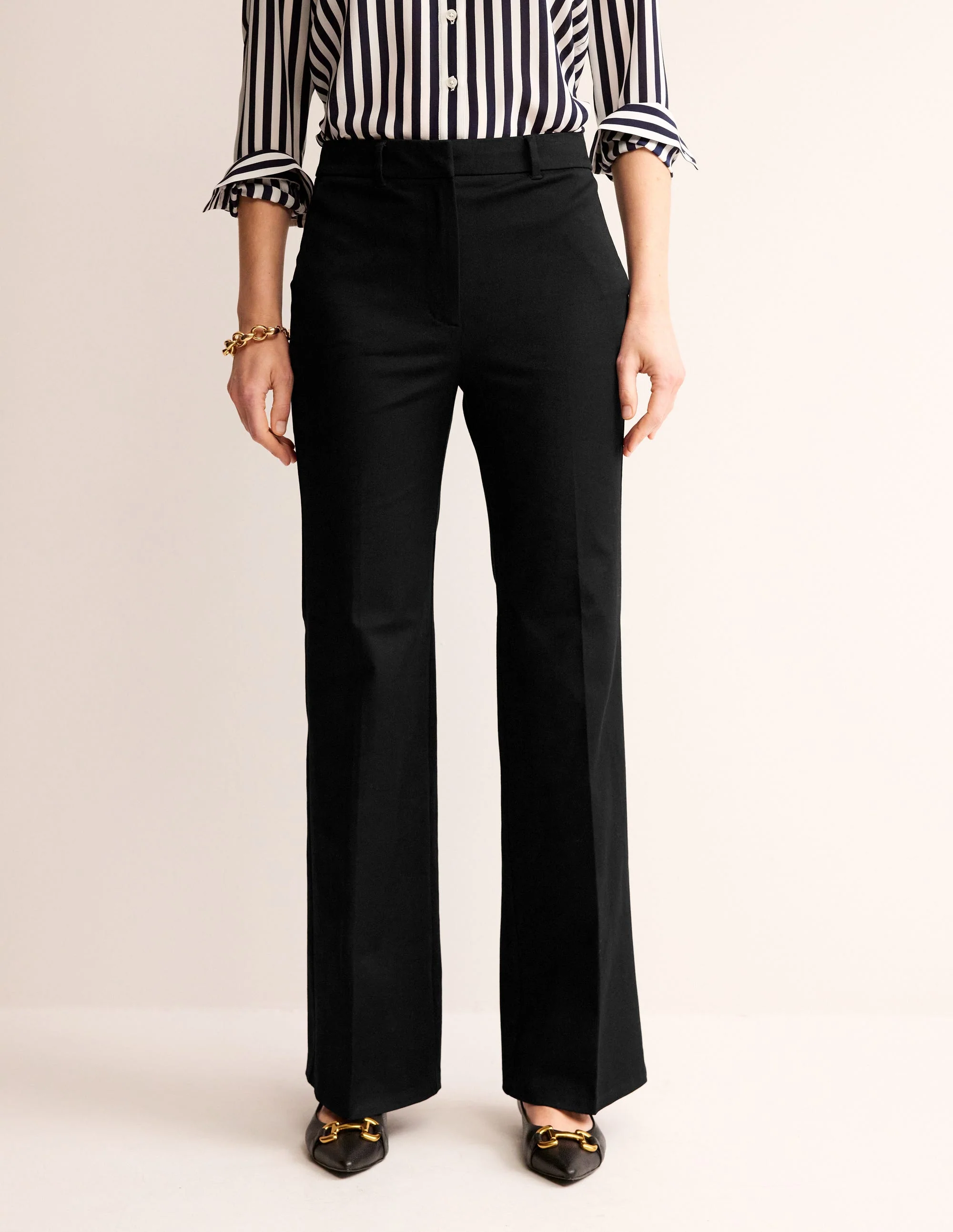 Brompton Bi-stretch Trousers-Black - Image 4