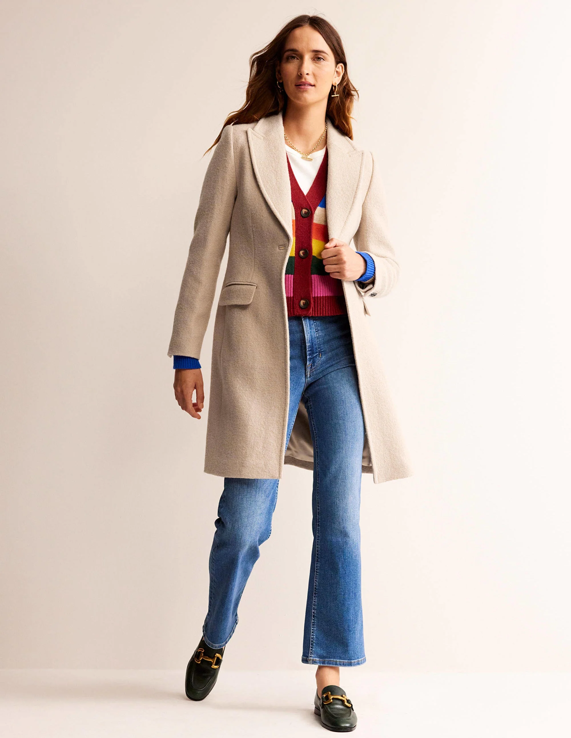 Canterbury Textured Coat-Rope