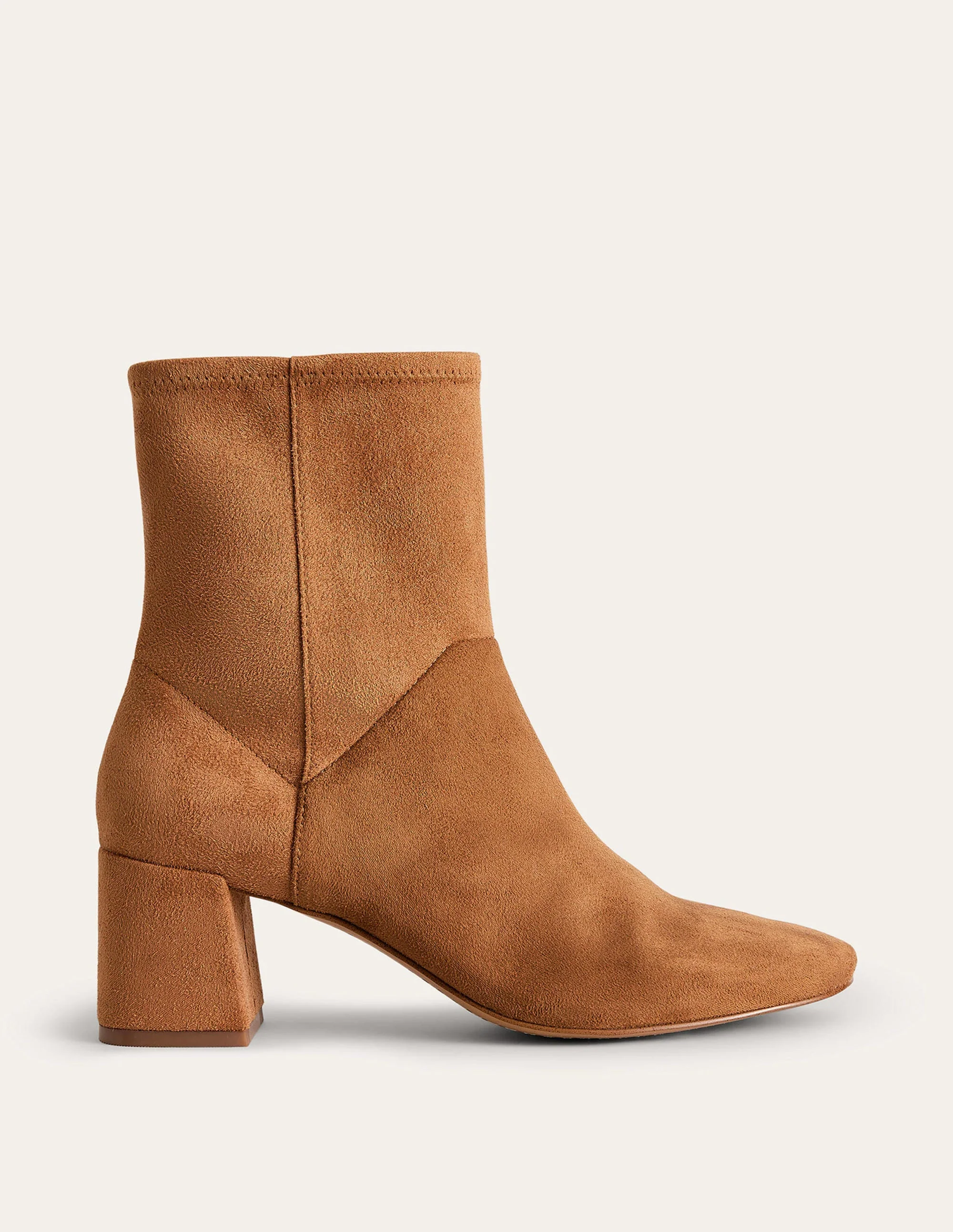 Cara Stretch Ankle Boots-Acorn