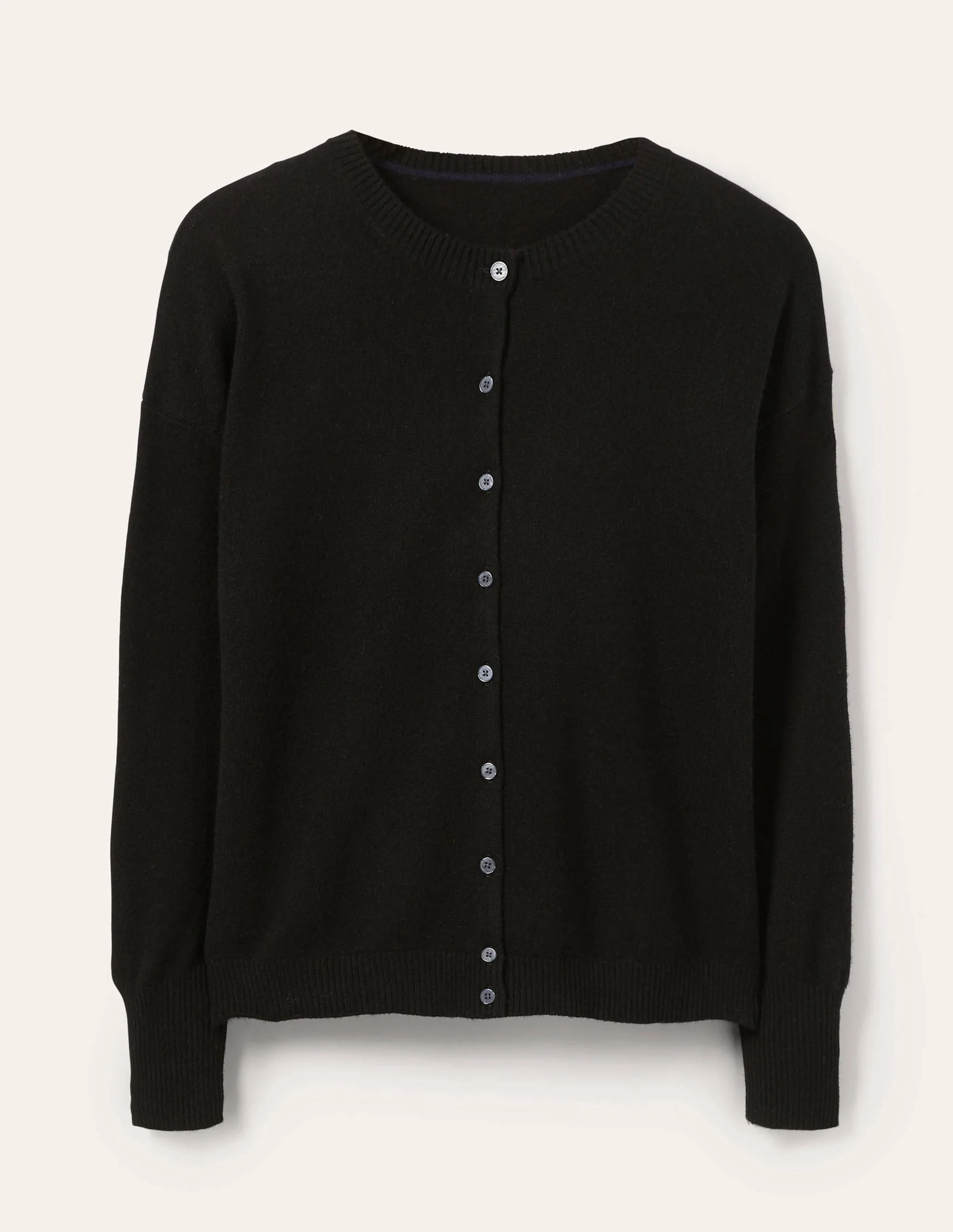 Cashmere Cardigan-Black - Image 5