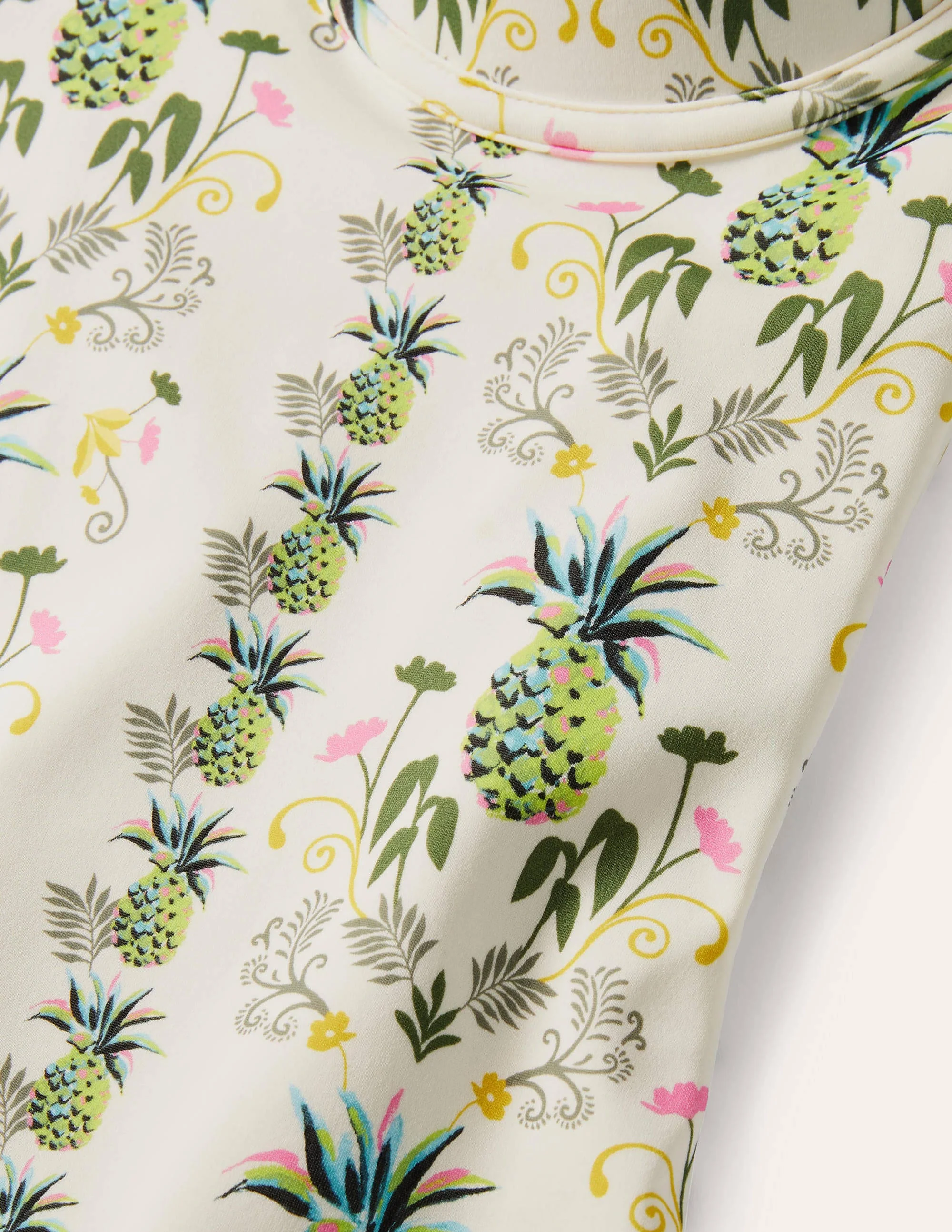 Cassis Cup-size Swimsuit-Ivory, Pineapple Paradise - Image 7