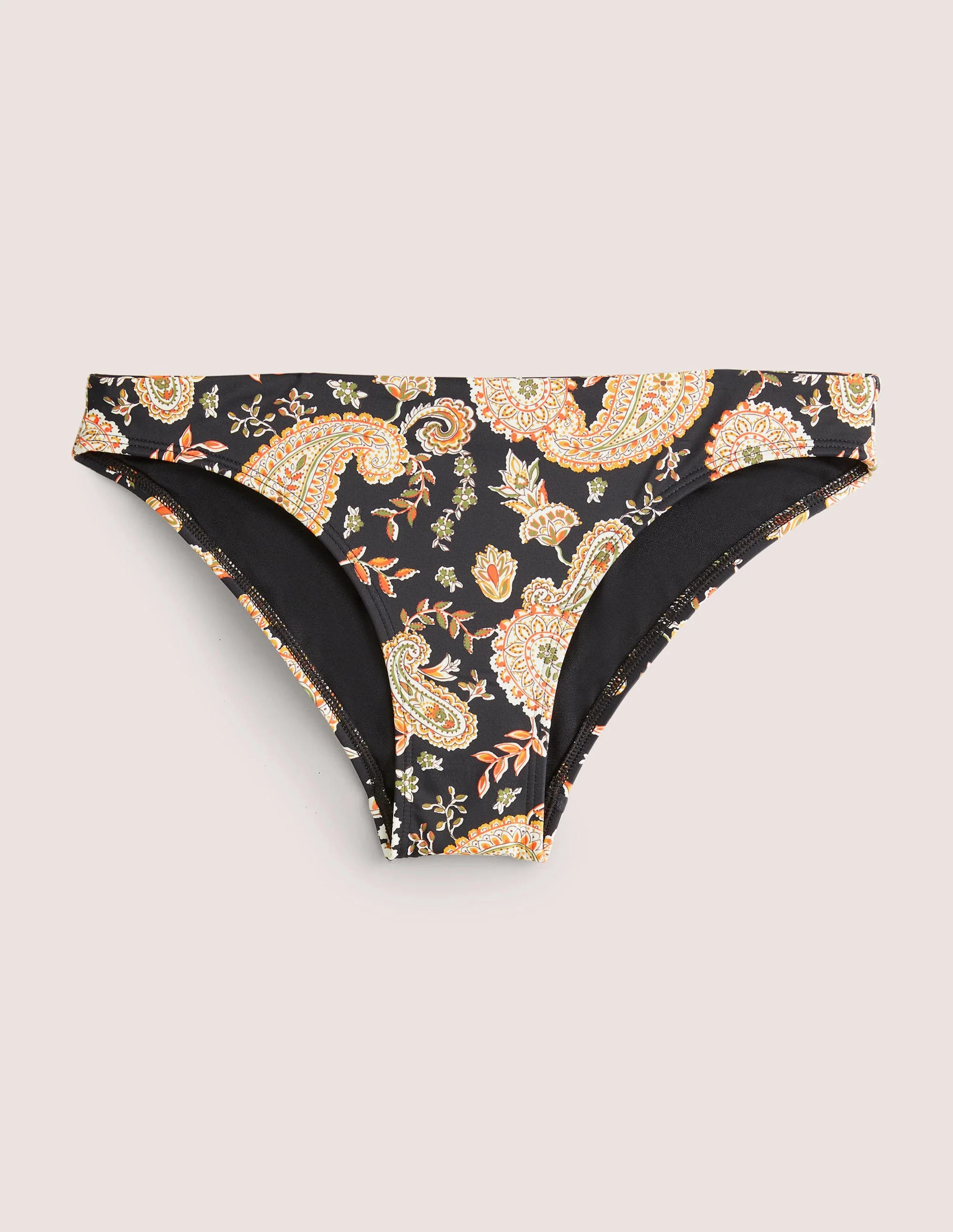 Classic Bikini Bottoms-Blue, Elegant Blossom - Image 5