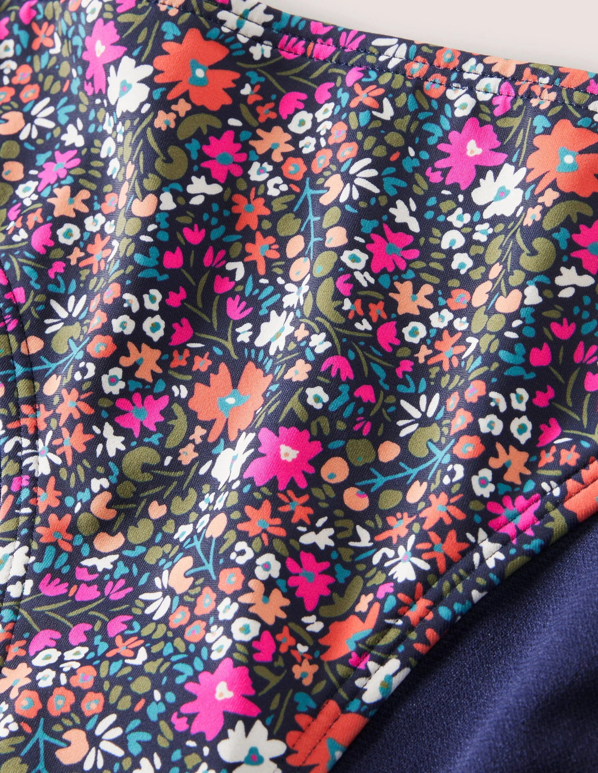 Classic Bikini Bottoms-French Navy, Abstract Ditsy - Image 5