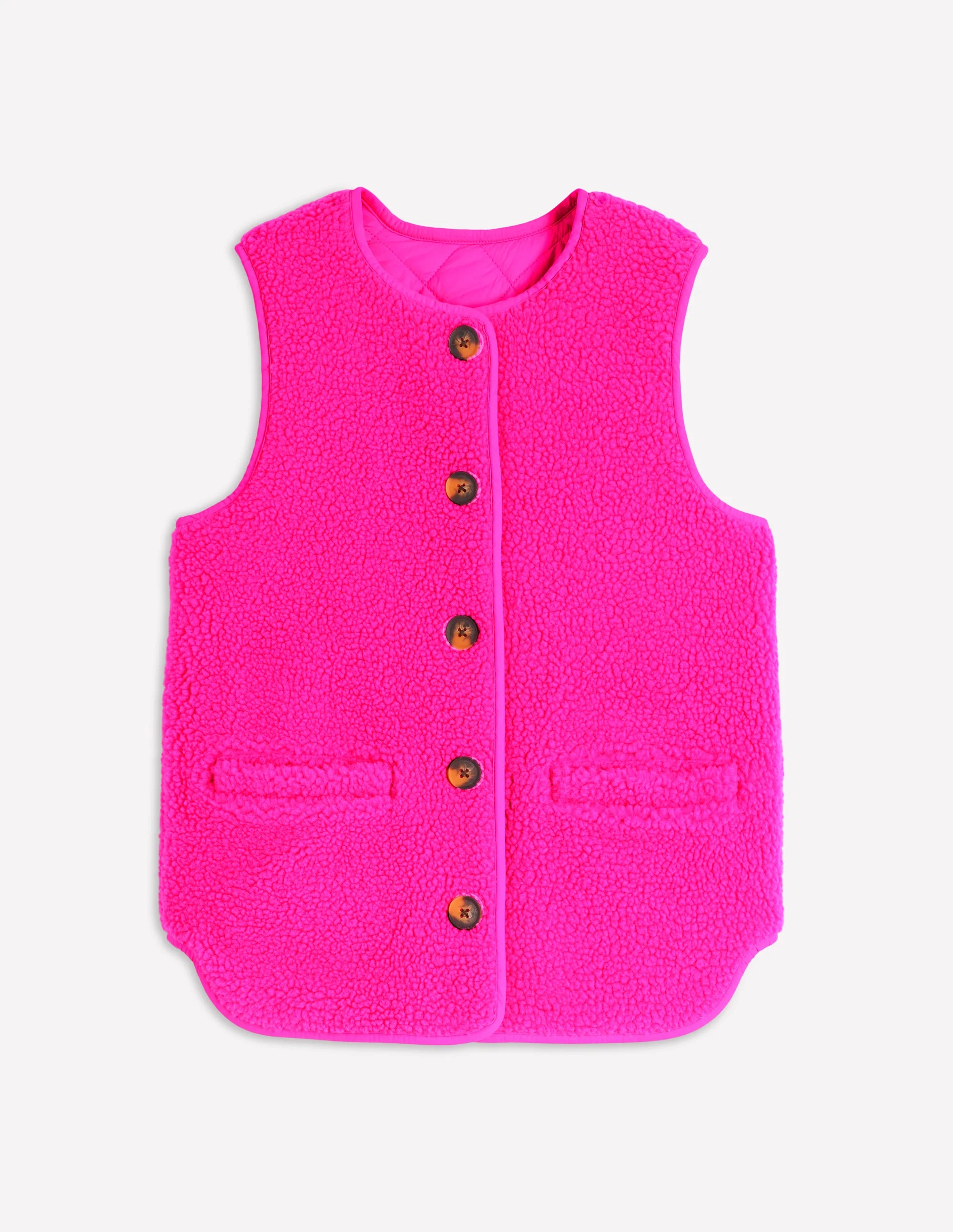 Clerkenwell Reversible Gilet-Pink Ribbon - Image 7