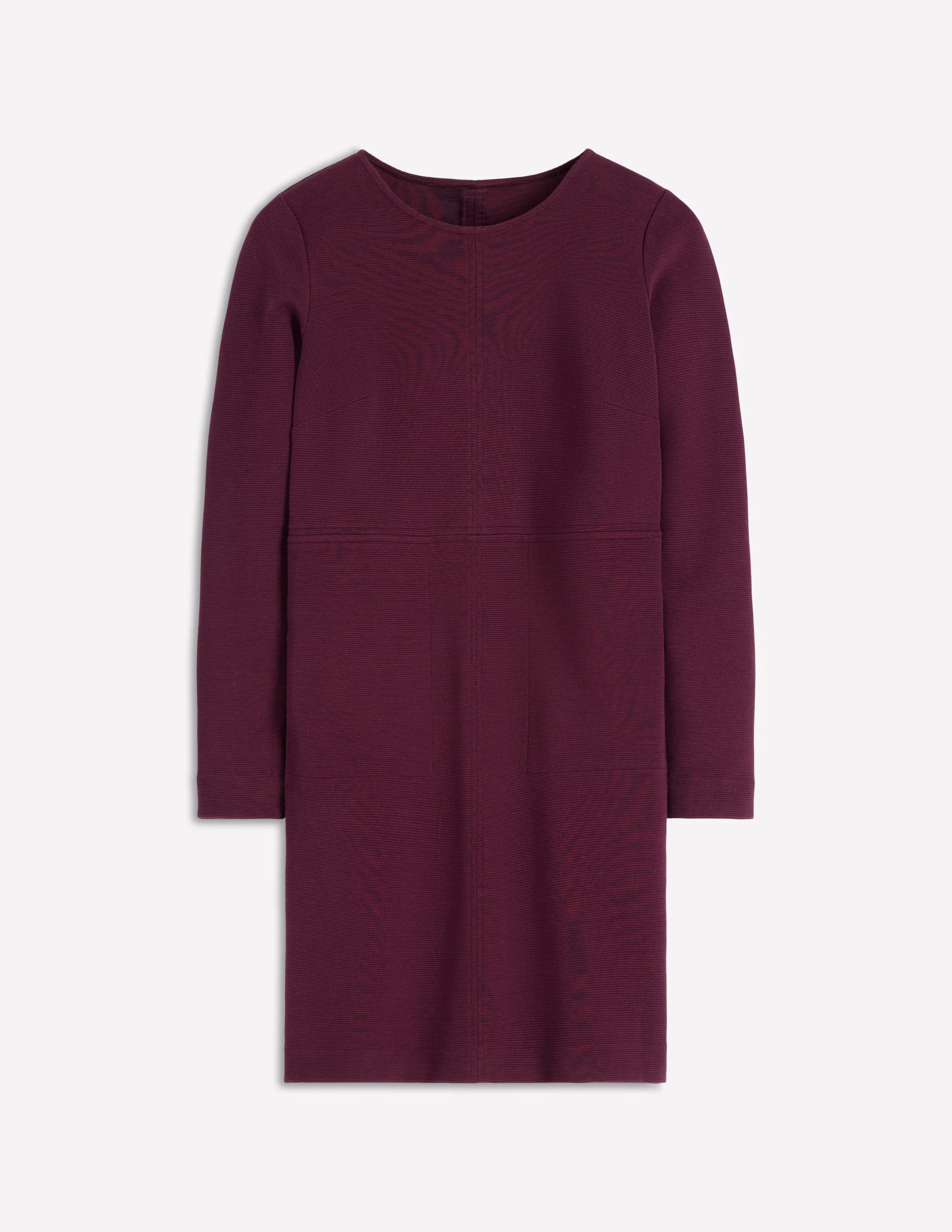 Cornelia Ottoman Dress-Dark Cherry - Image 6