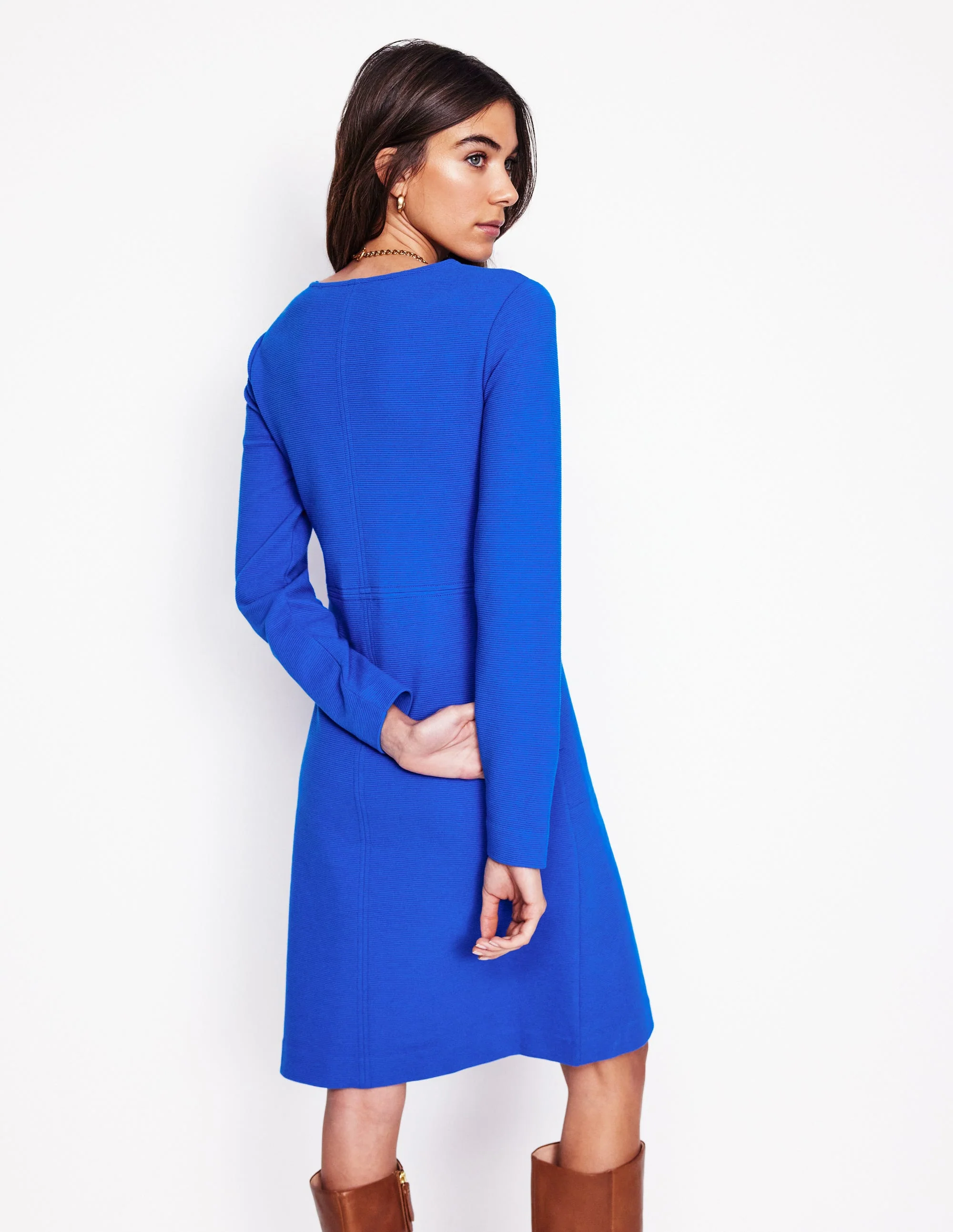 Cornelia Ottoman Dress-Gallery Blue - Image 3