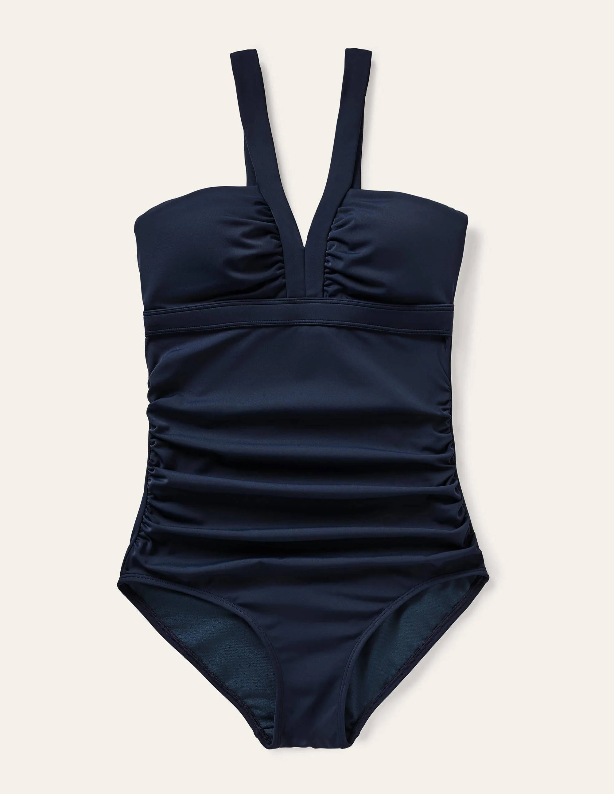 Corsica V-neck Swimsuit-French Navy - Image 6