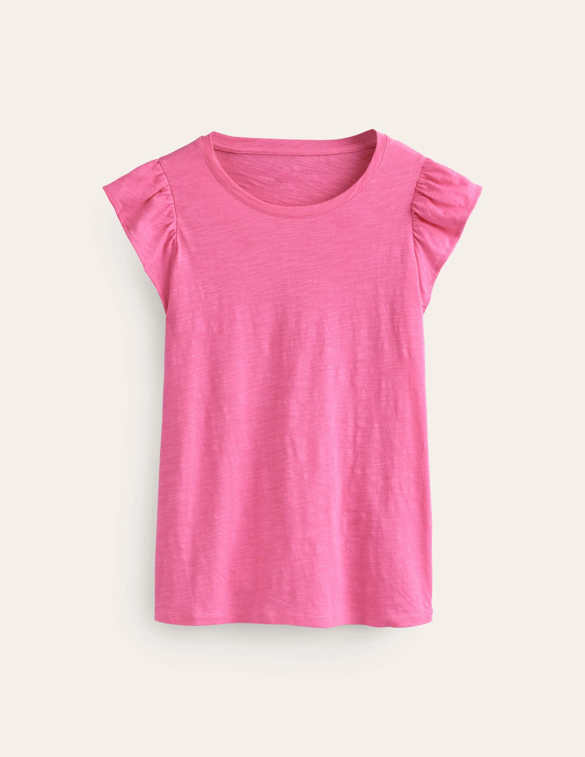 Cotton Flutter Top-Sangria Sunset - Image 5