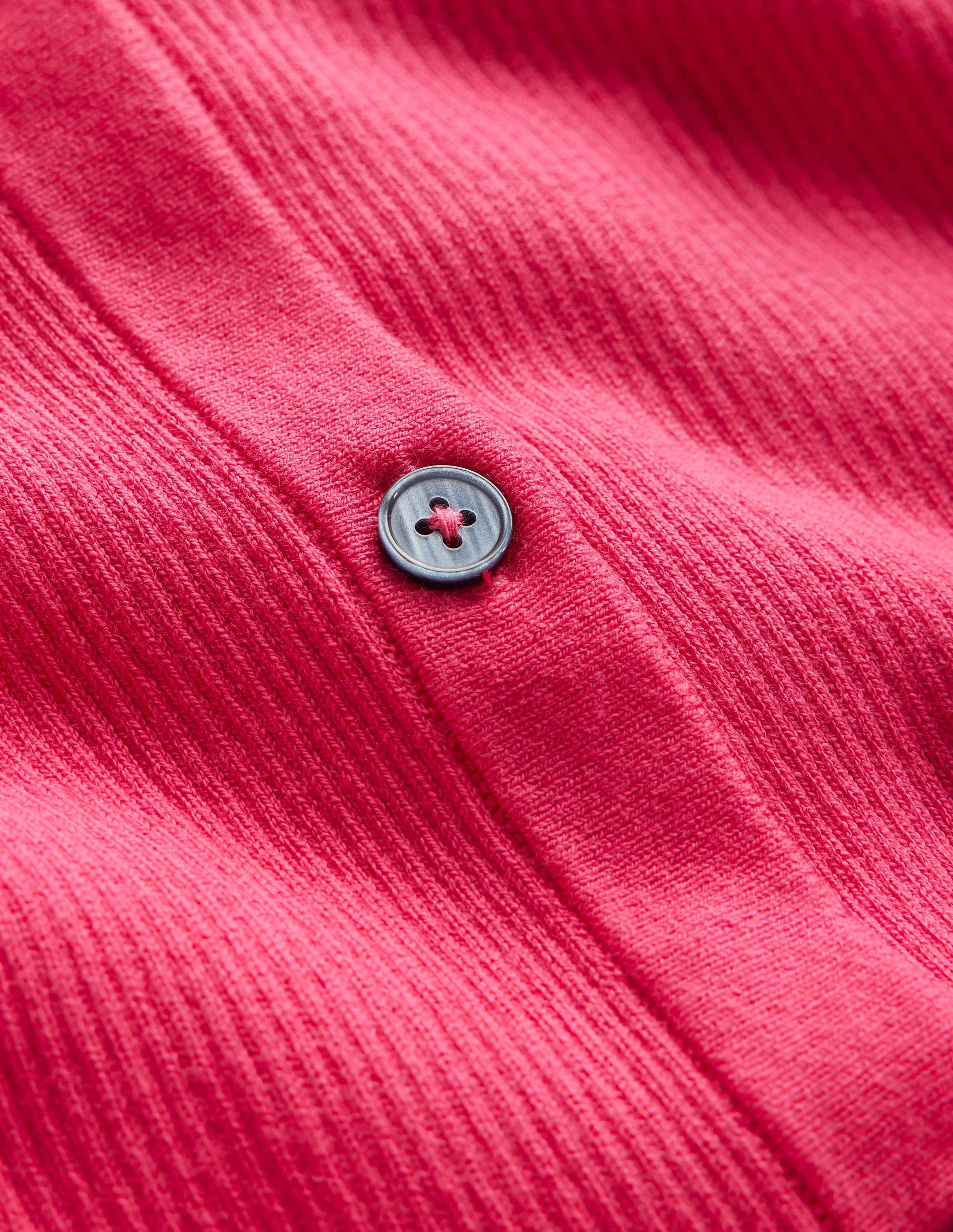 Cotton Rib Cardigan-Carnival Pink - Image 6