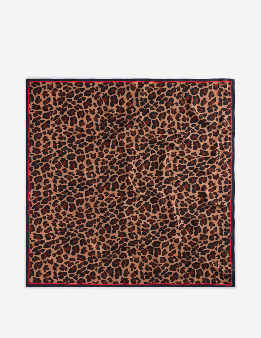 Elisabeth Large Silk Scarf-Multi, Cheetah Pop - Image 4