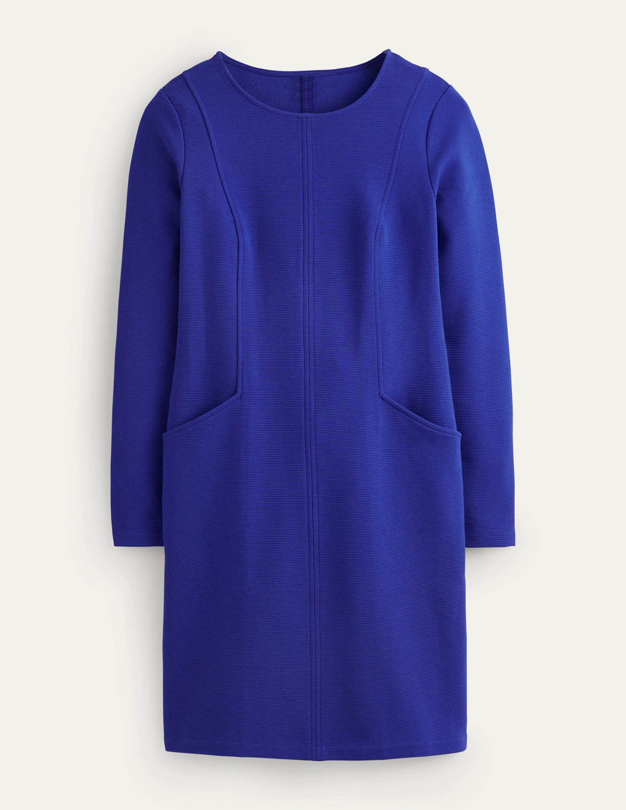 Ellen Ottoman Dress-Bright Blue - Image 5
