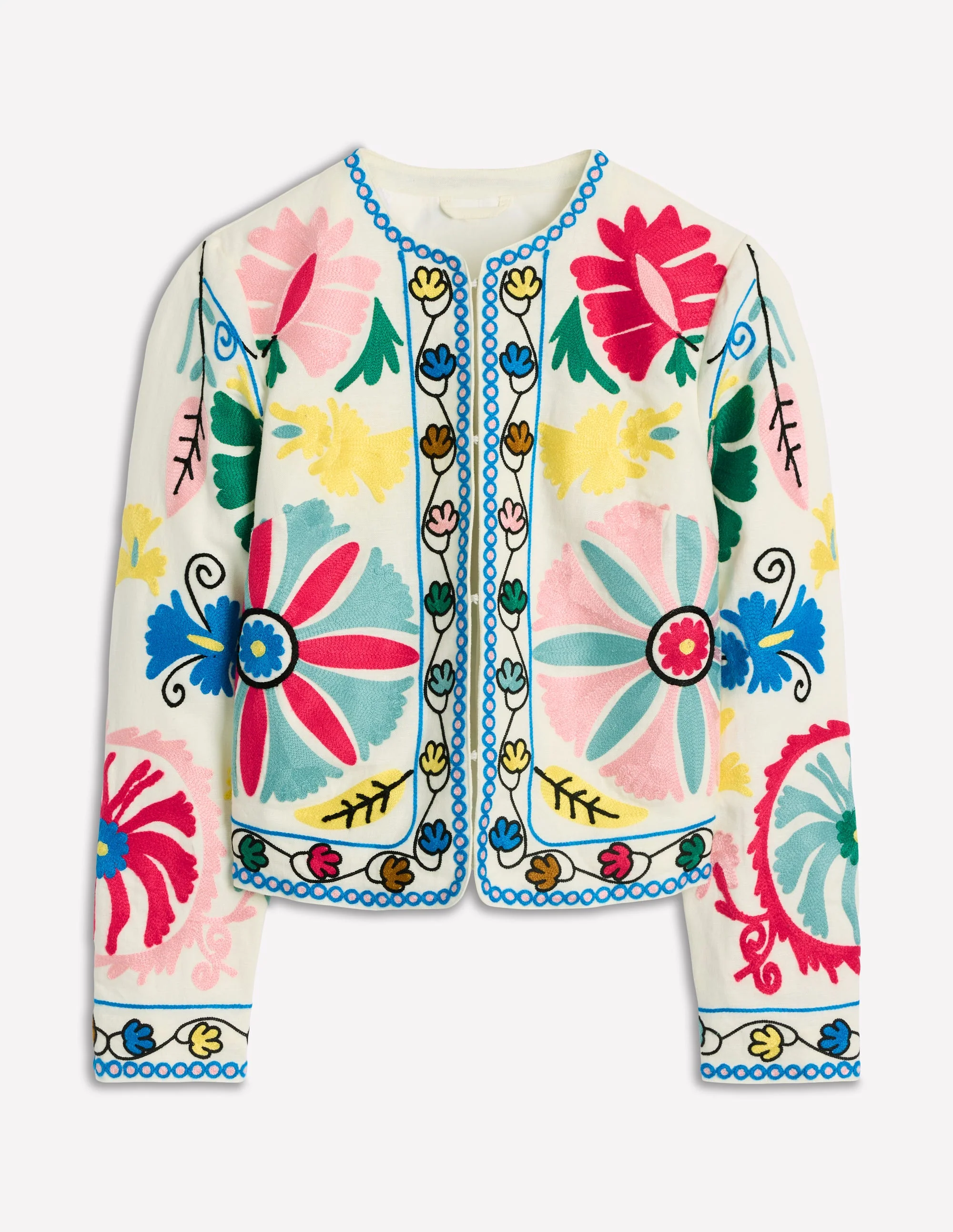Embroidered Item Jacket-Multi Embroidery - Image 7
