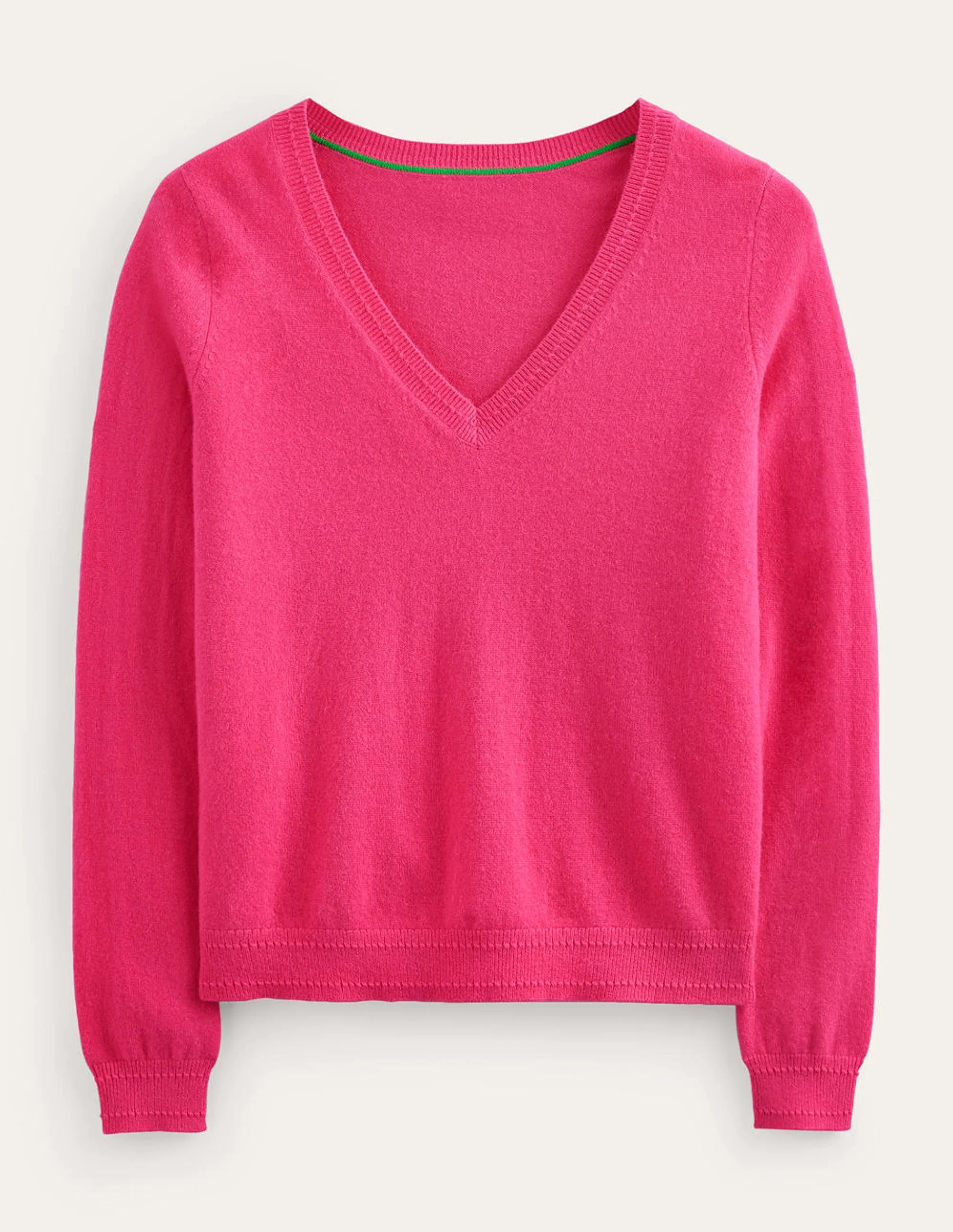 Eva Cashmere V-neck Jumper-Jazzy - Image 5