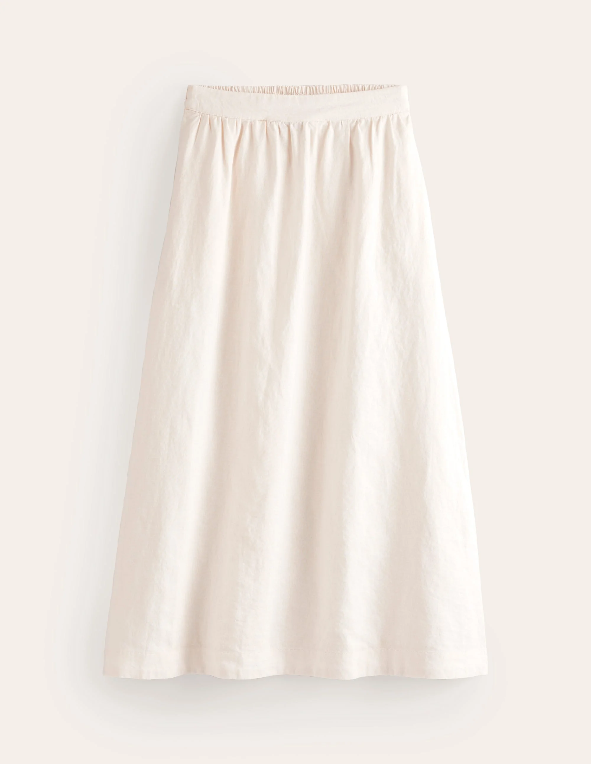 Florence Linen Skirt-Ecru - Image 6