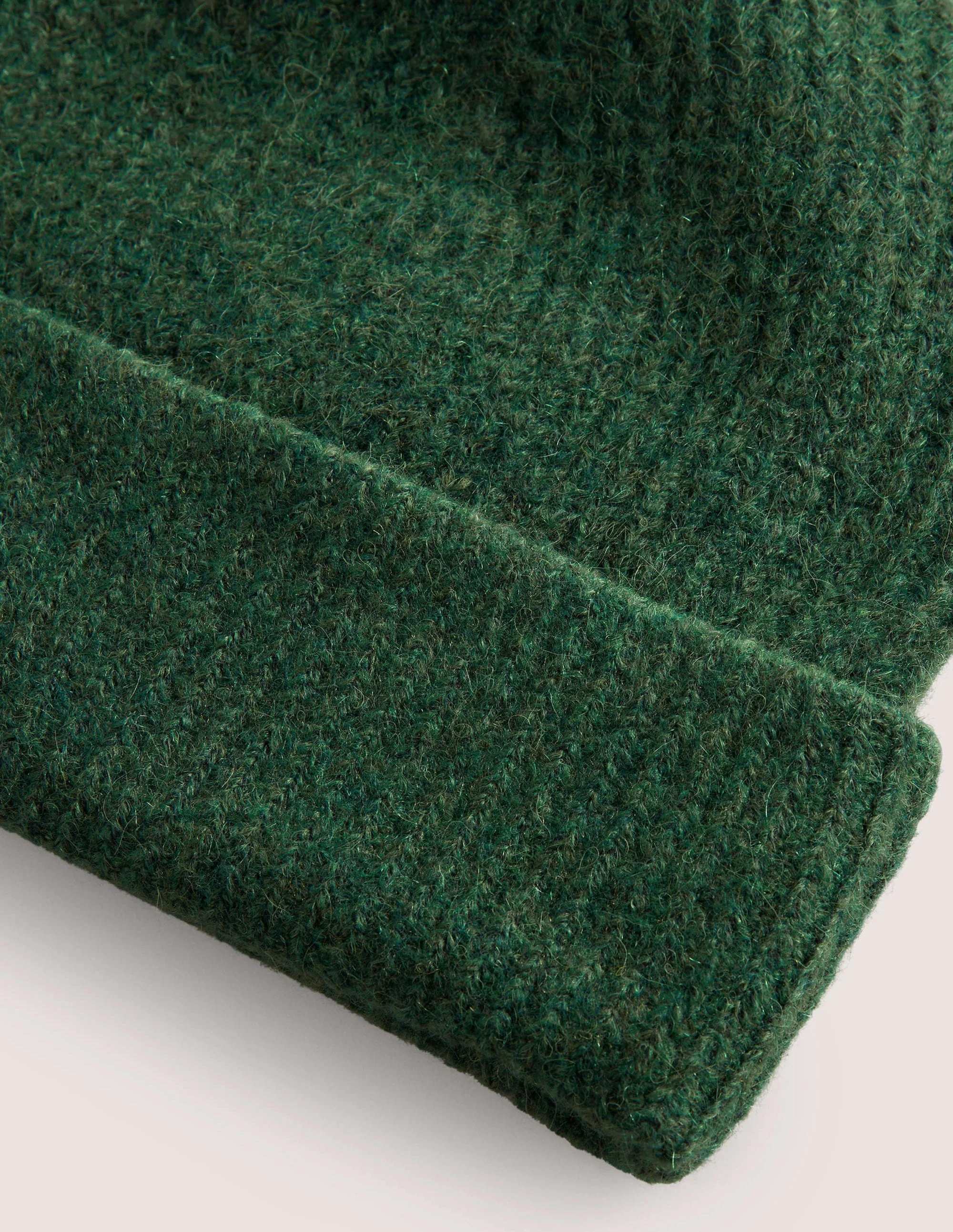 Fluffy Beanie-Hunter Green - Image 2
