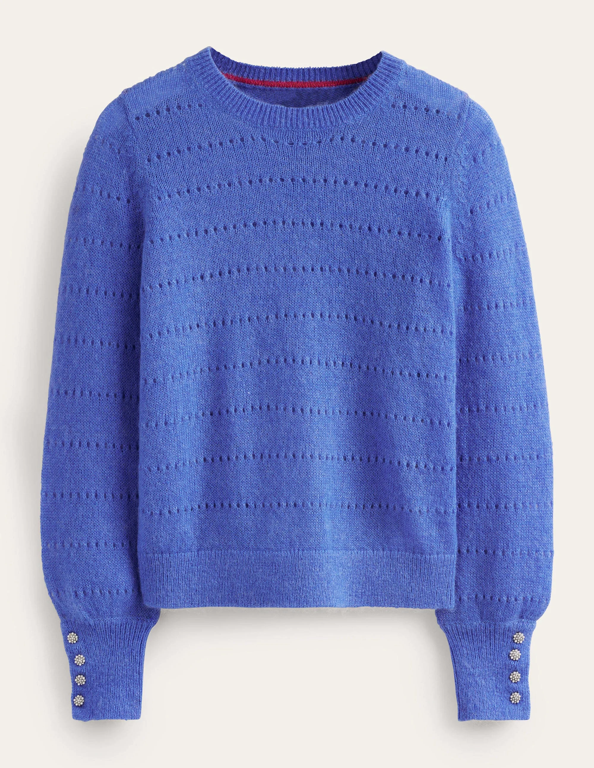 Fluffy Textured Jumper-Meadow Spring - Image 6