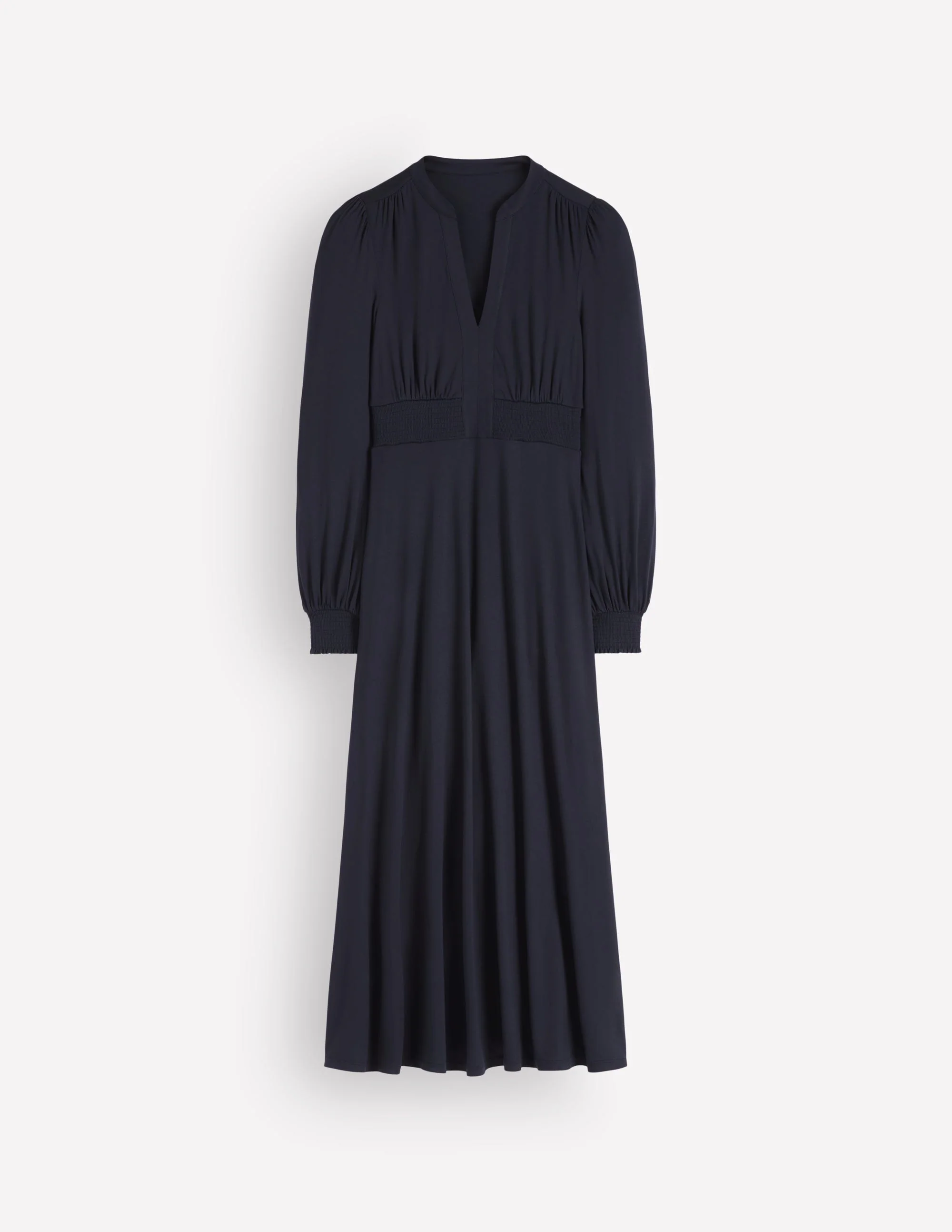 Georgia Jersey Midi Dress-Navy - Image 6