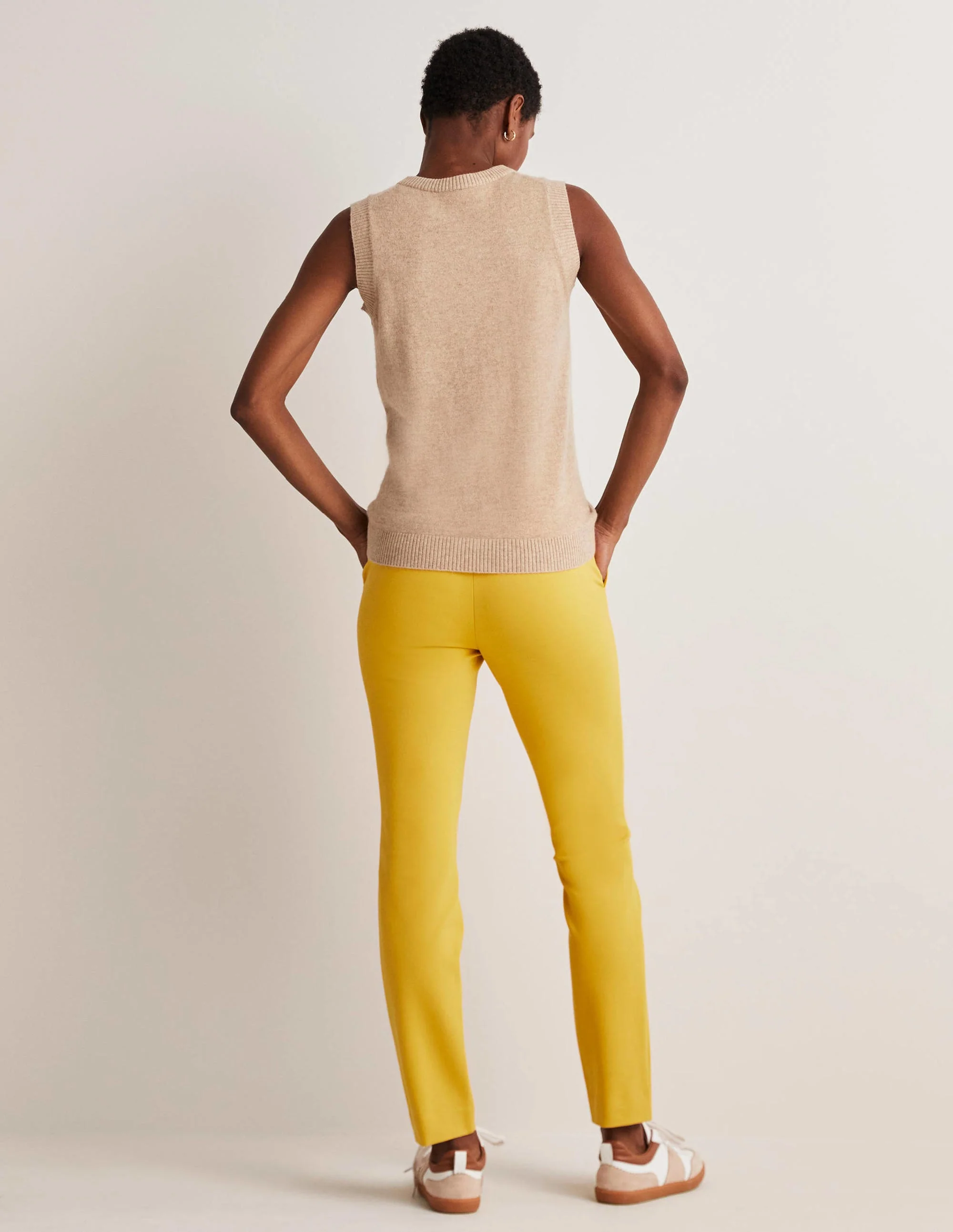 Hampshire 7/8 Ponte Trousers-Honeycomb - Image 7