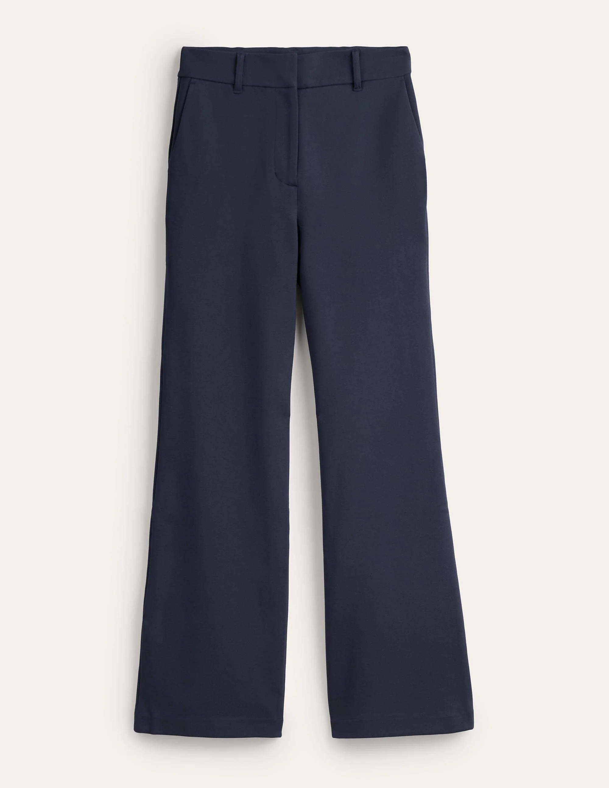 Hampshire Flared Trousers-Navy - Image 6