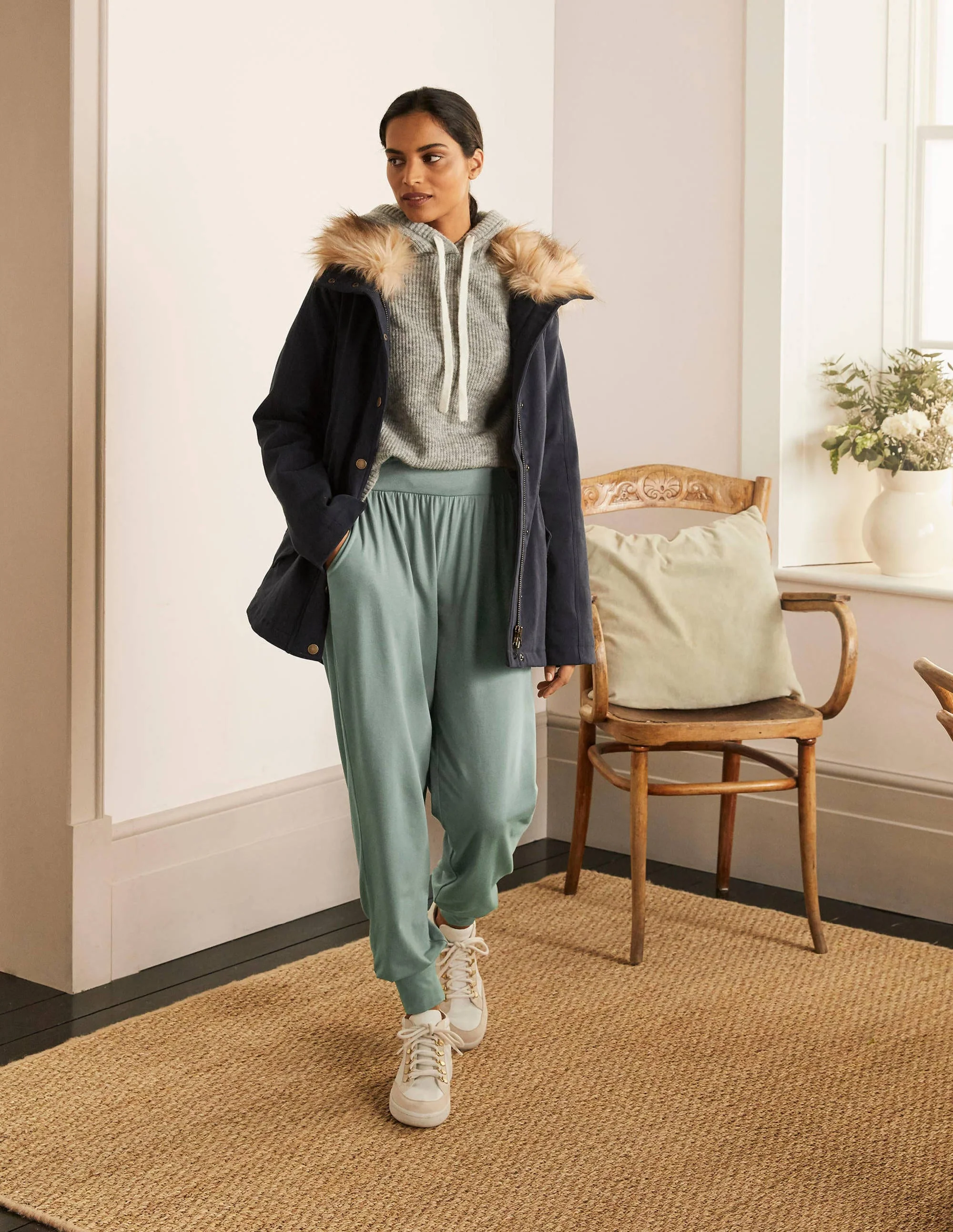 Hareem Jersey Joggers-Alder - Image 5