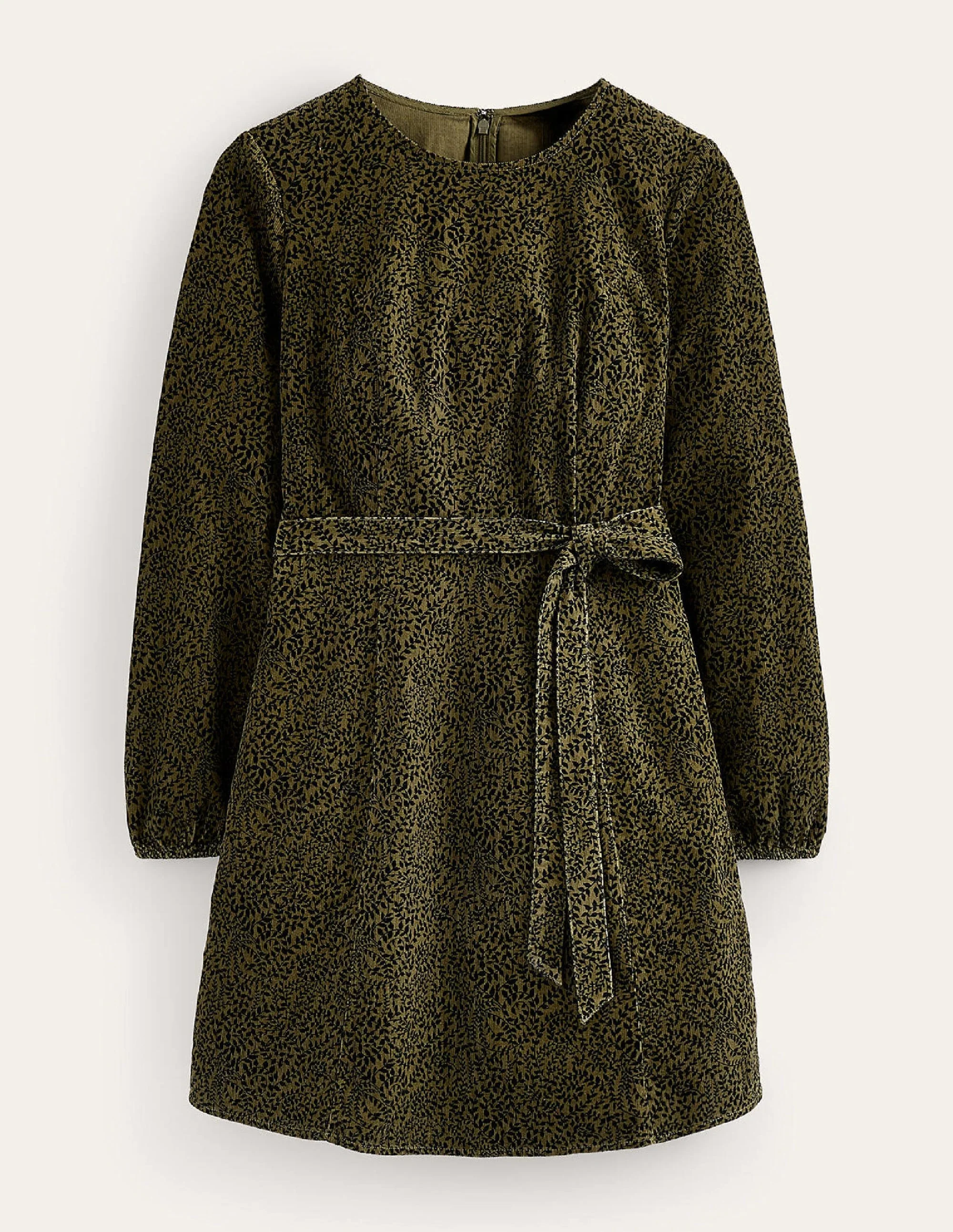 Harriet Cord Dress-Spruce, Pome Sprig - Image 6