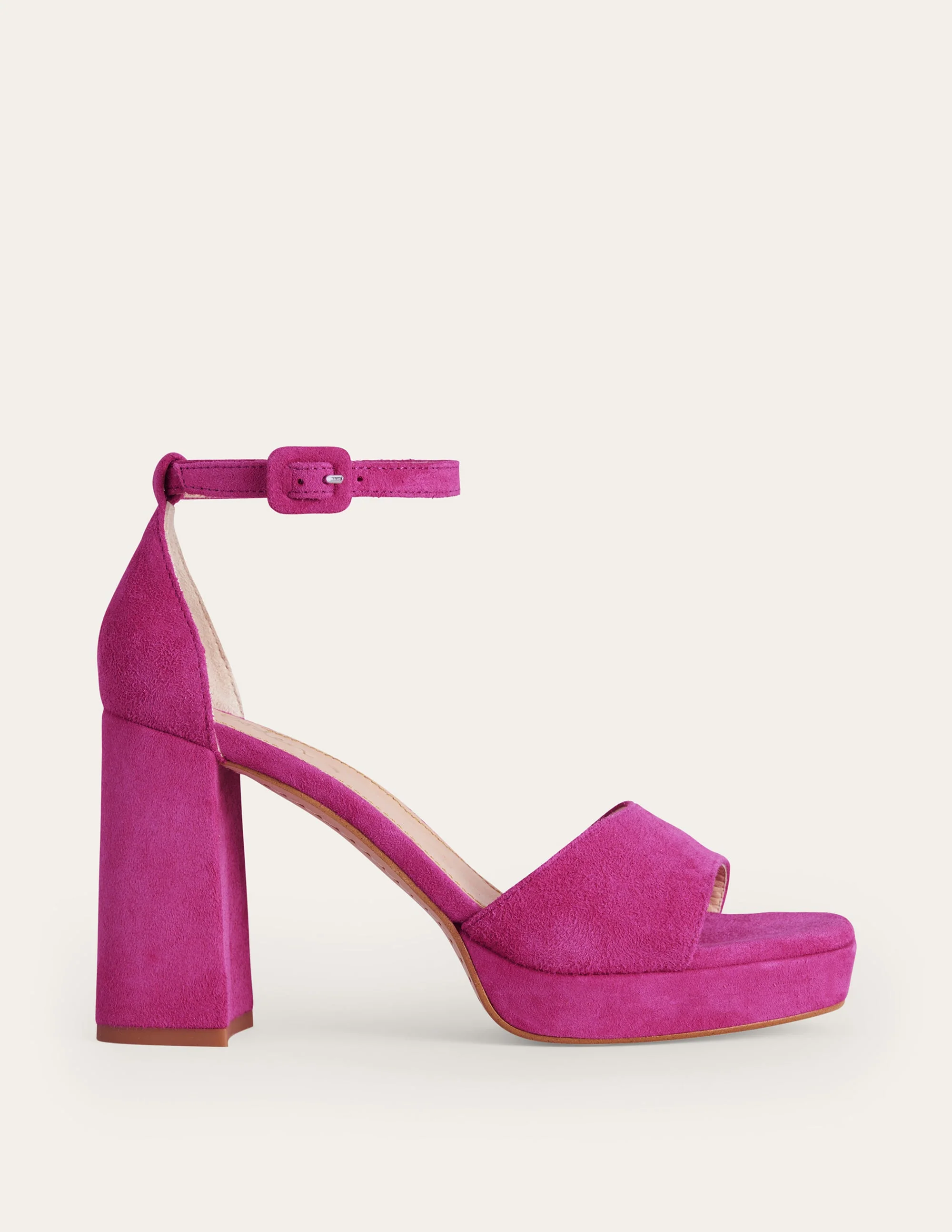 Heeled Platform Sandals-Festival Pink - Image 2