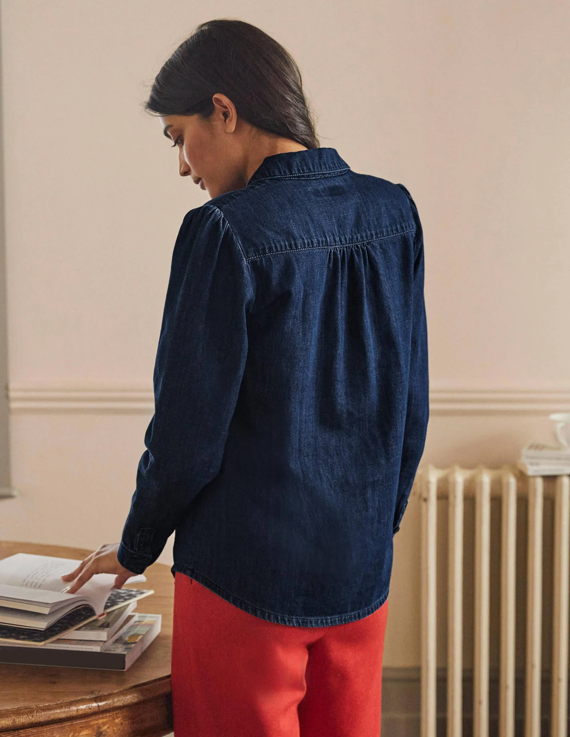 Henrietta Shirt-Denim - Image 2