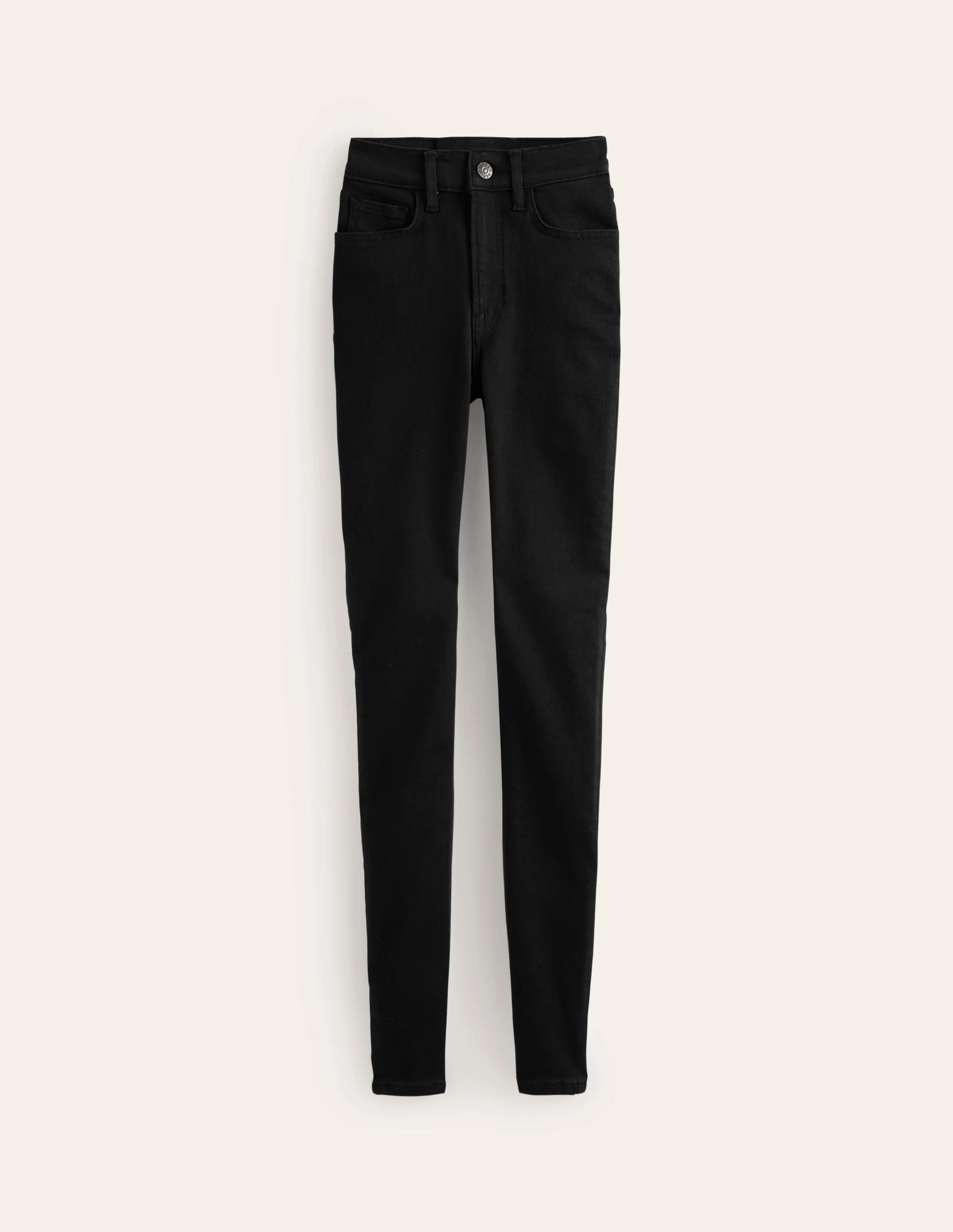 High Rise Skinny Jeans-Black - Image 6