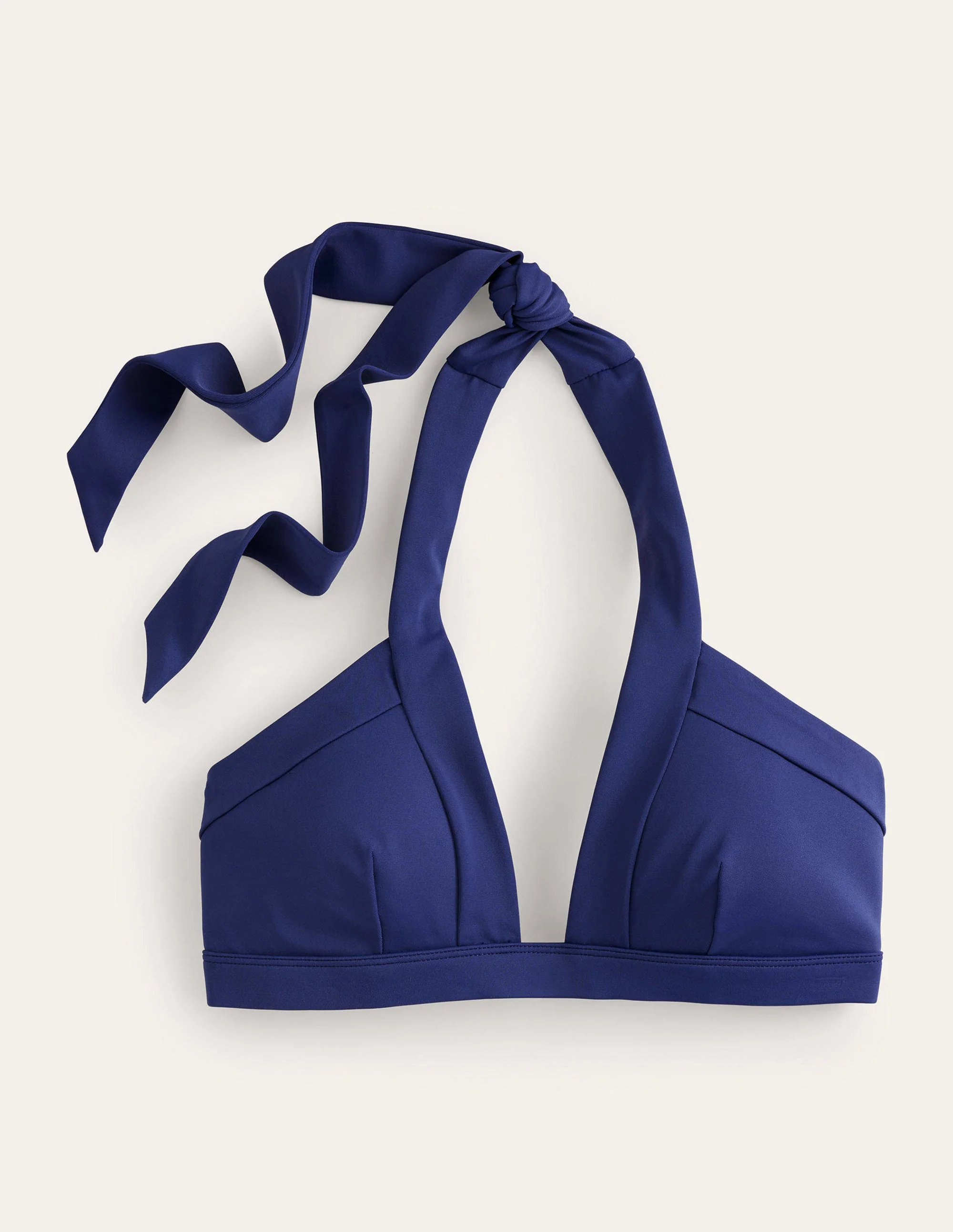 Ithaca Halter Bikini Top-French Navy - Image 2