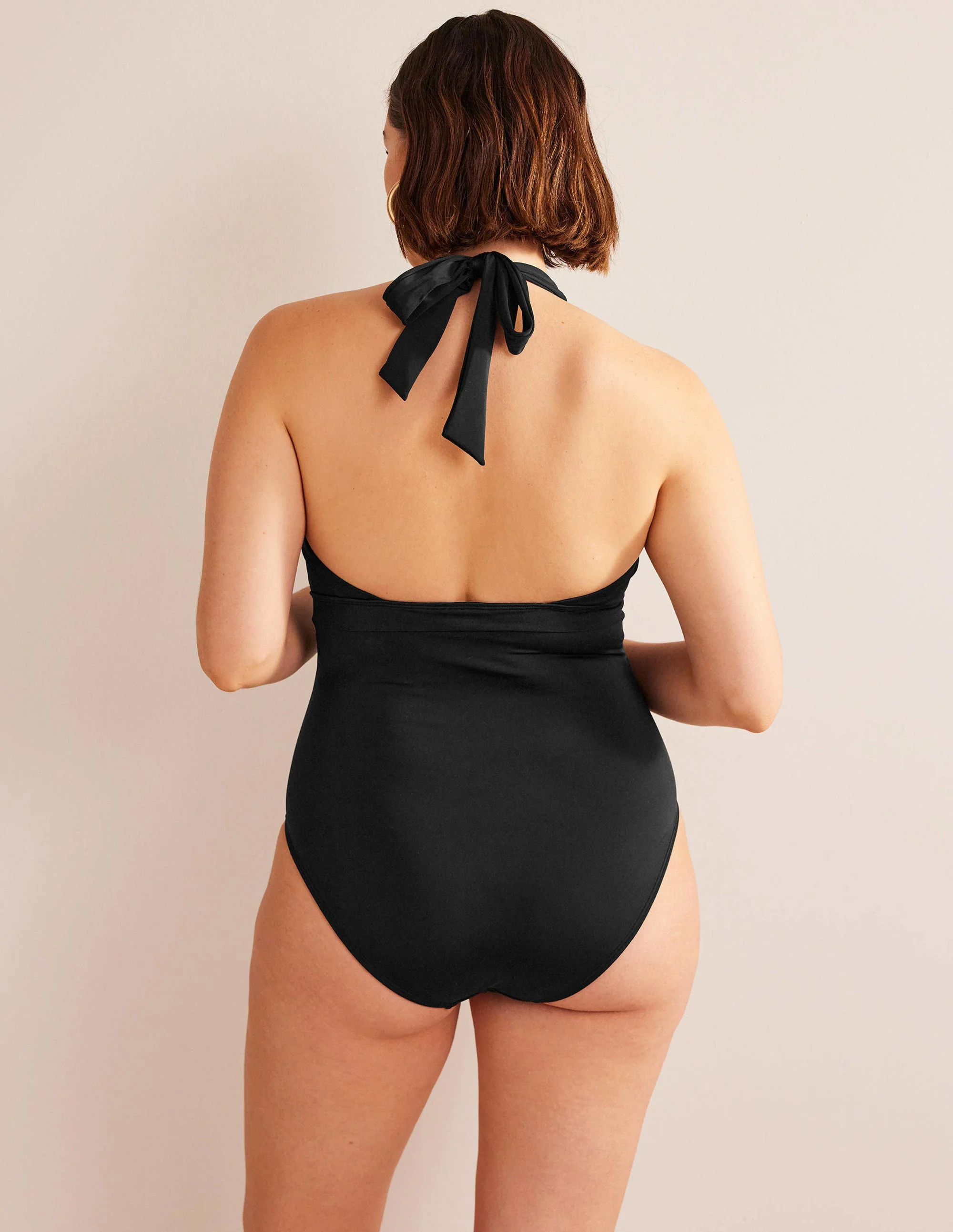 Ithaca Halter Swimsuit-Black - Image 6