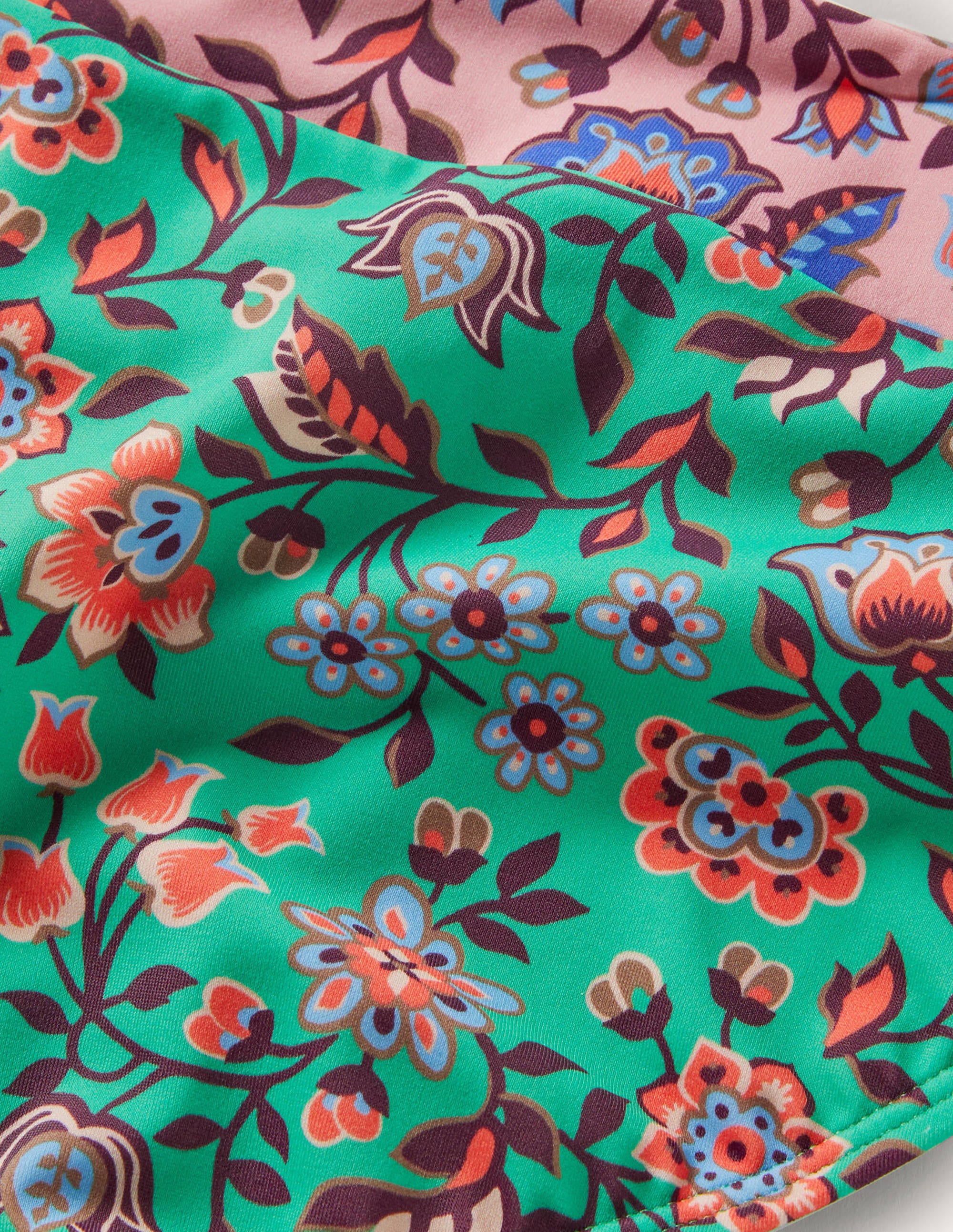 Ithaca Panel Bikini Bottoms-Formica Pink, Oriental Meadow - Image 6