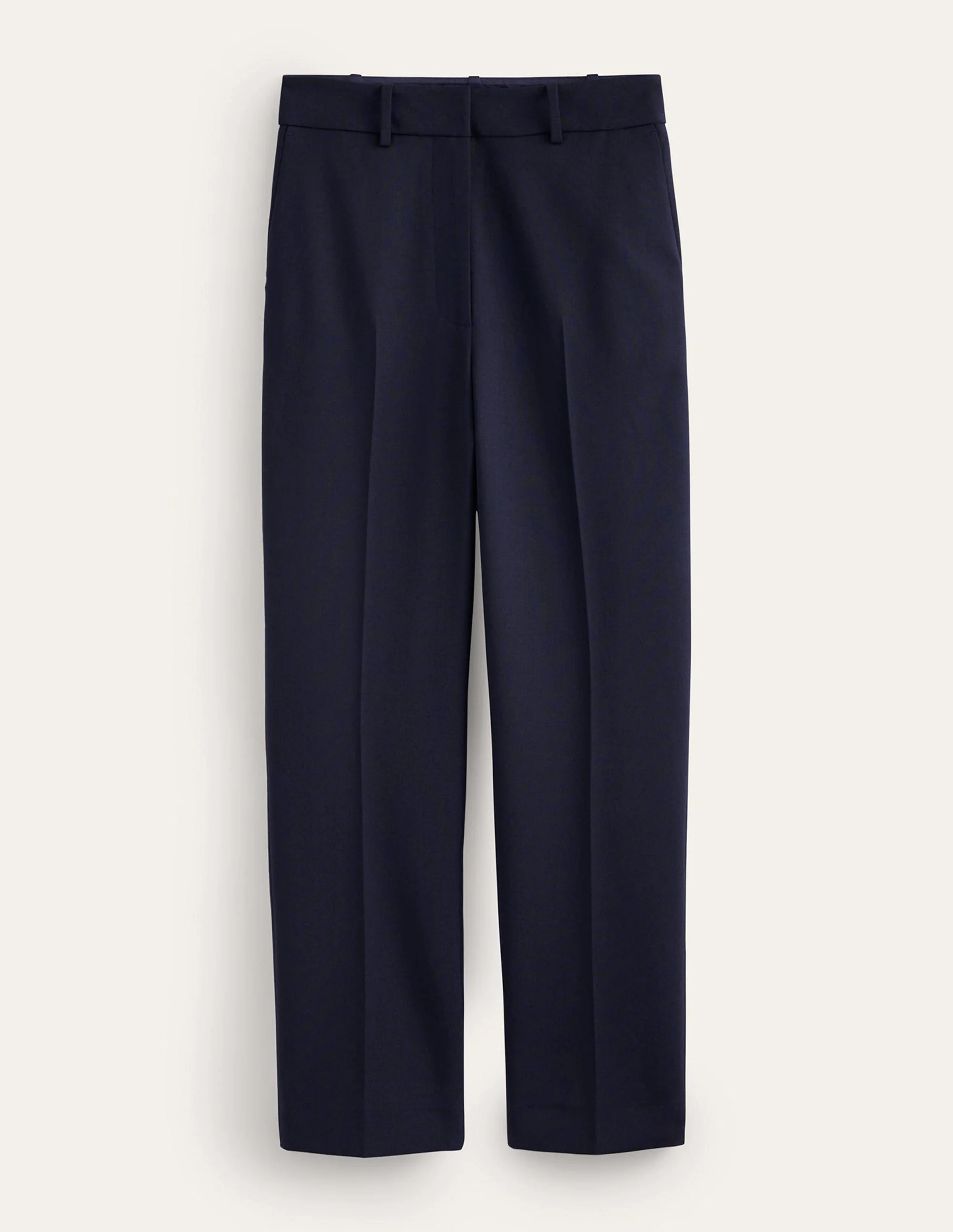 Kew Wool-Twill Trousers-Navy - Image 5