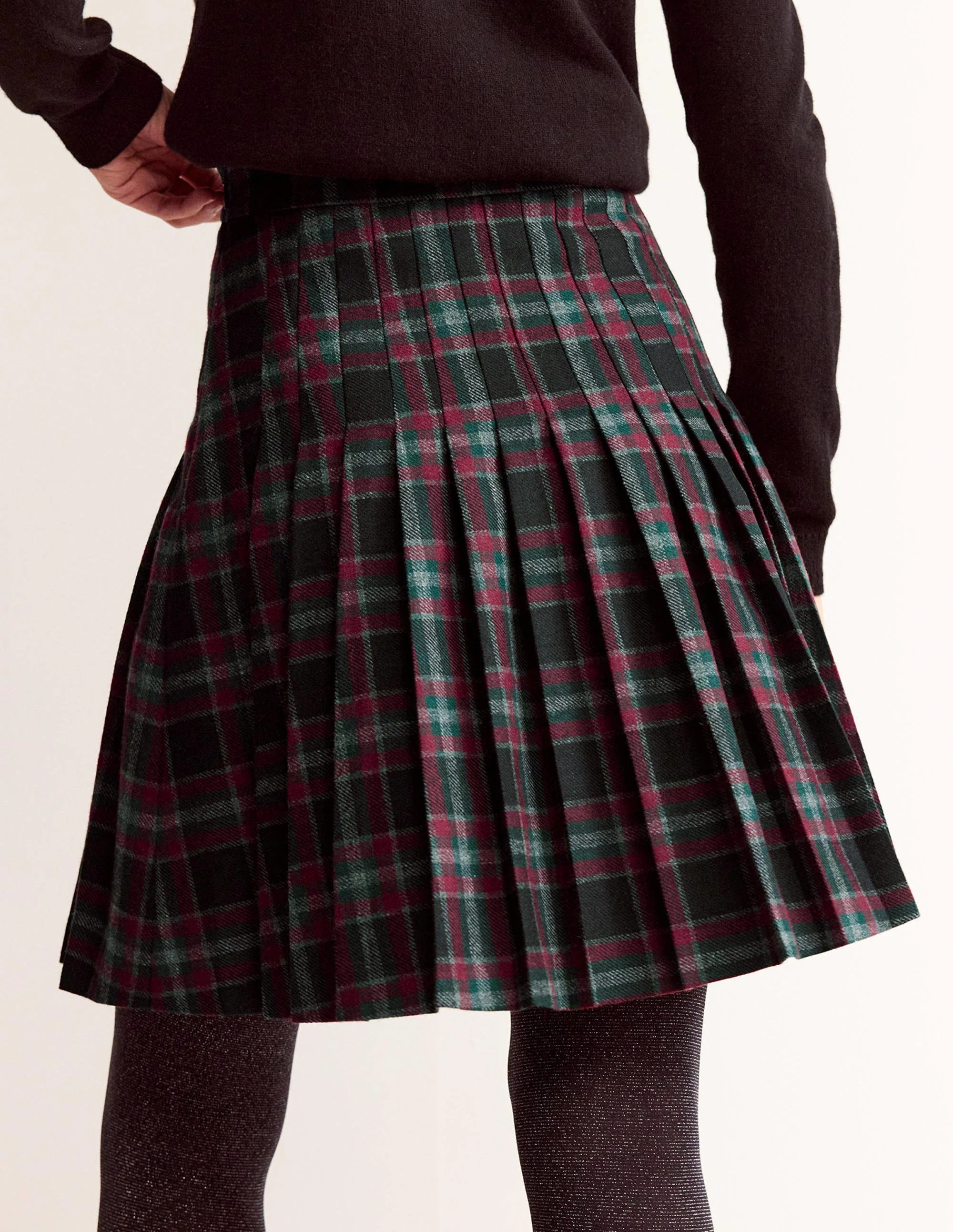 Kilt Mini Skirt-Alice Check - Image 3