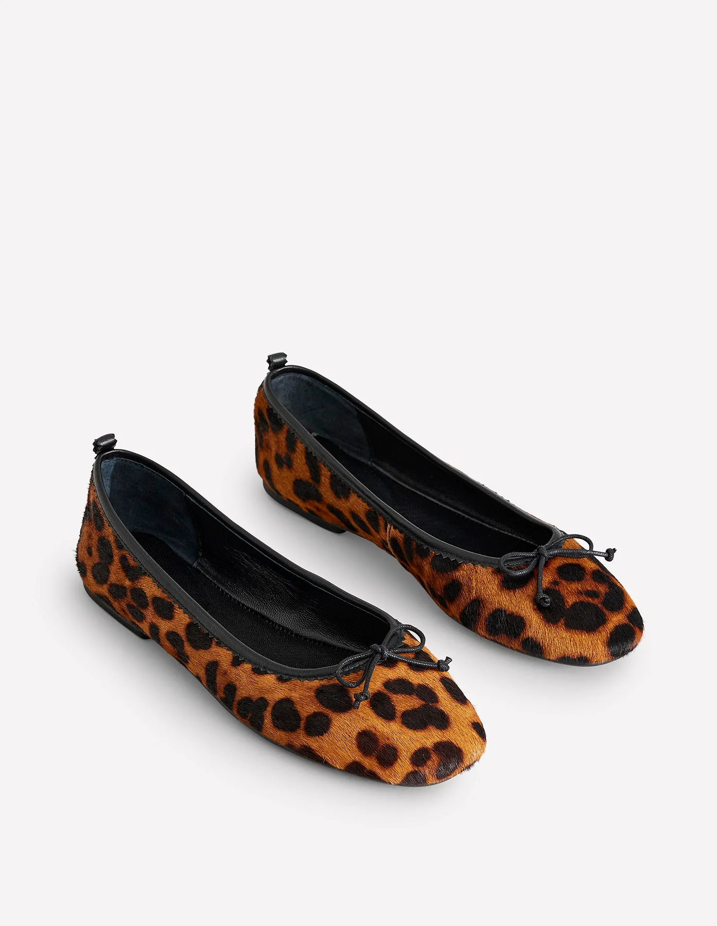 Kitty Flexi Sole Ballet Pumps-Leopard - Image 3