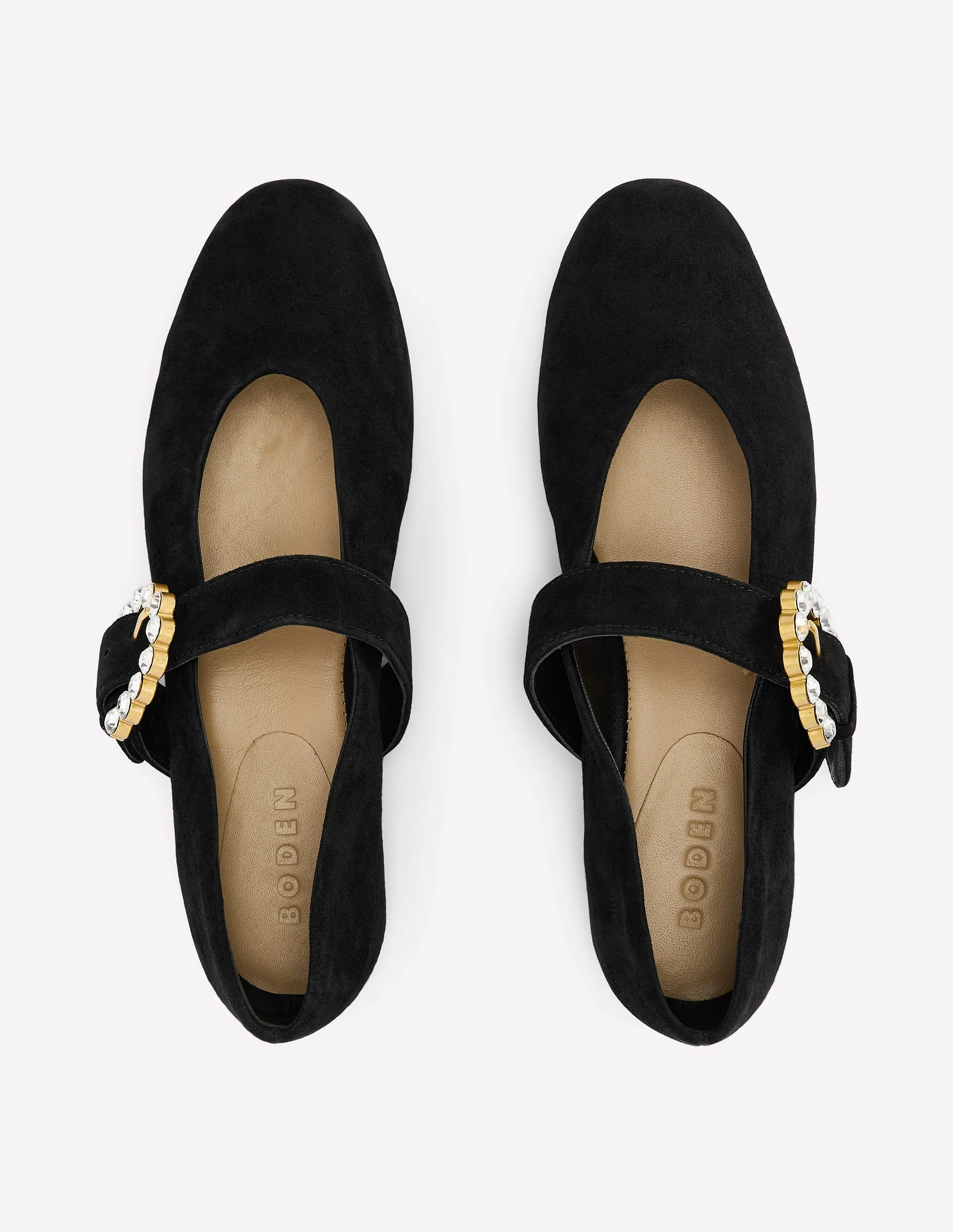 Kylie Flat Buckle Mary Janes-Black - Image 6