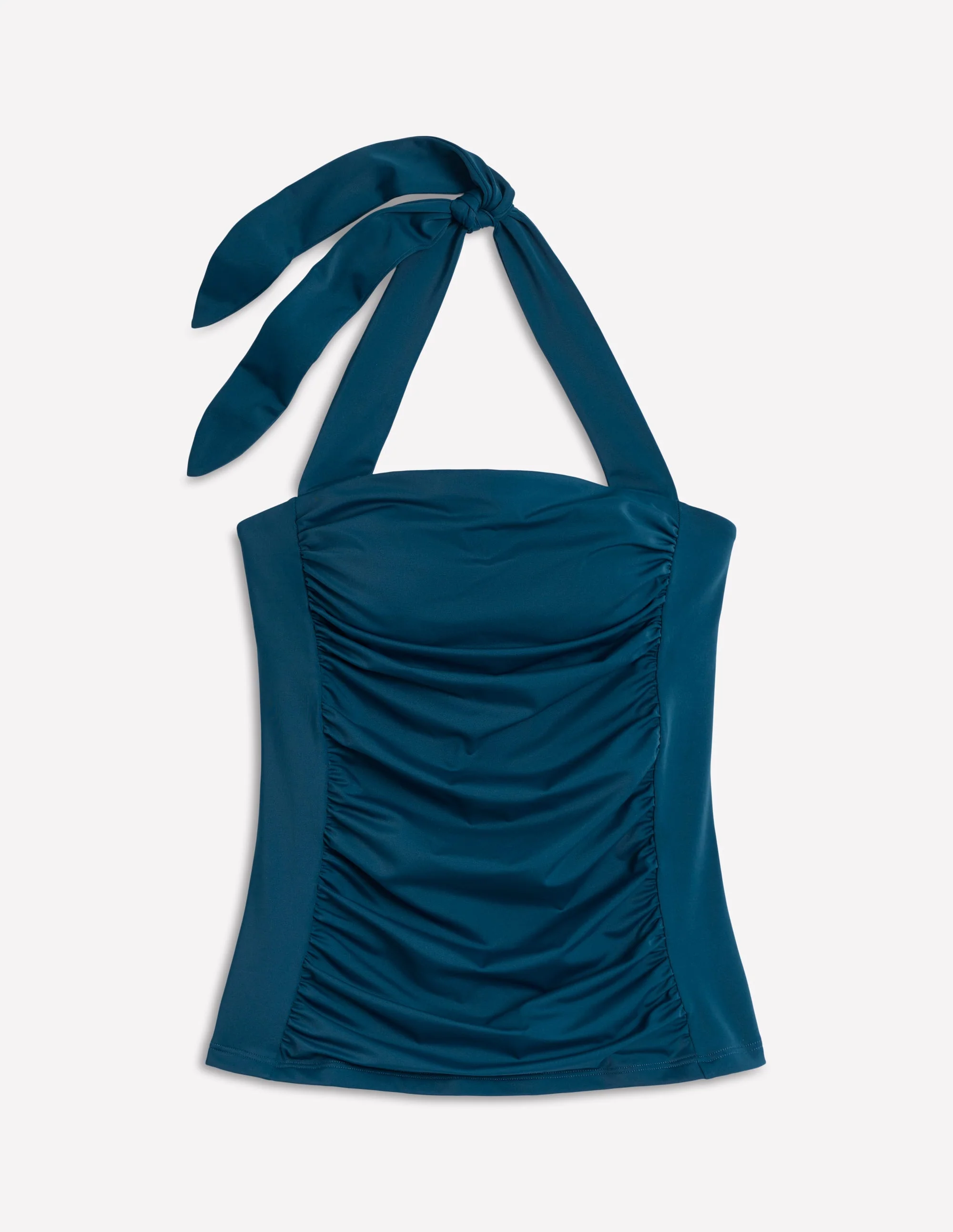 Kythira Ruched Tankini Top-Oceanside Blue - Image 7