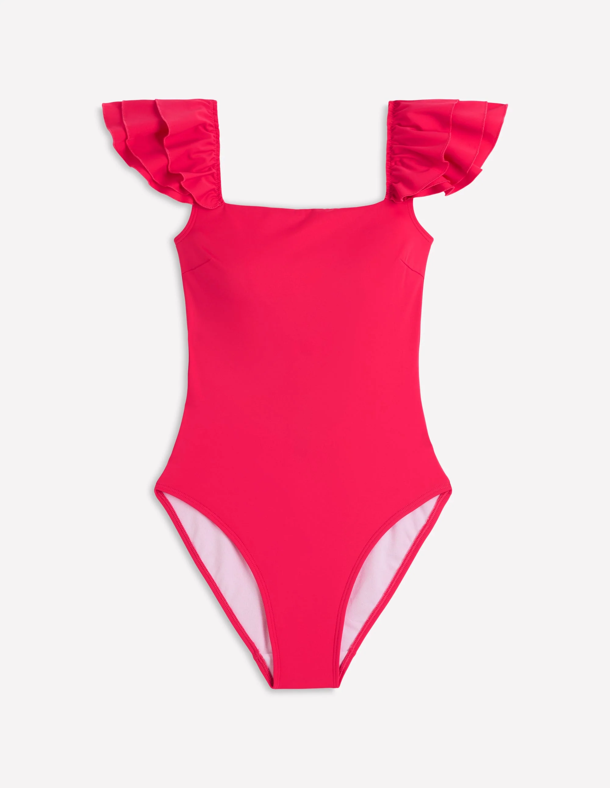 Mega Ruffle Swimsuit-Rosy - Image 6