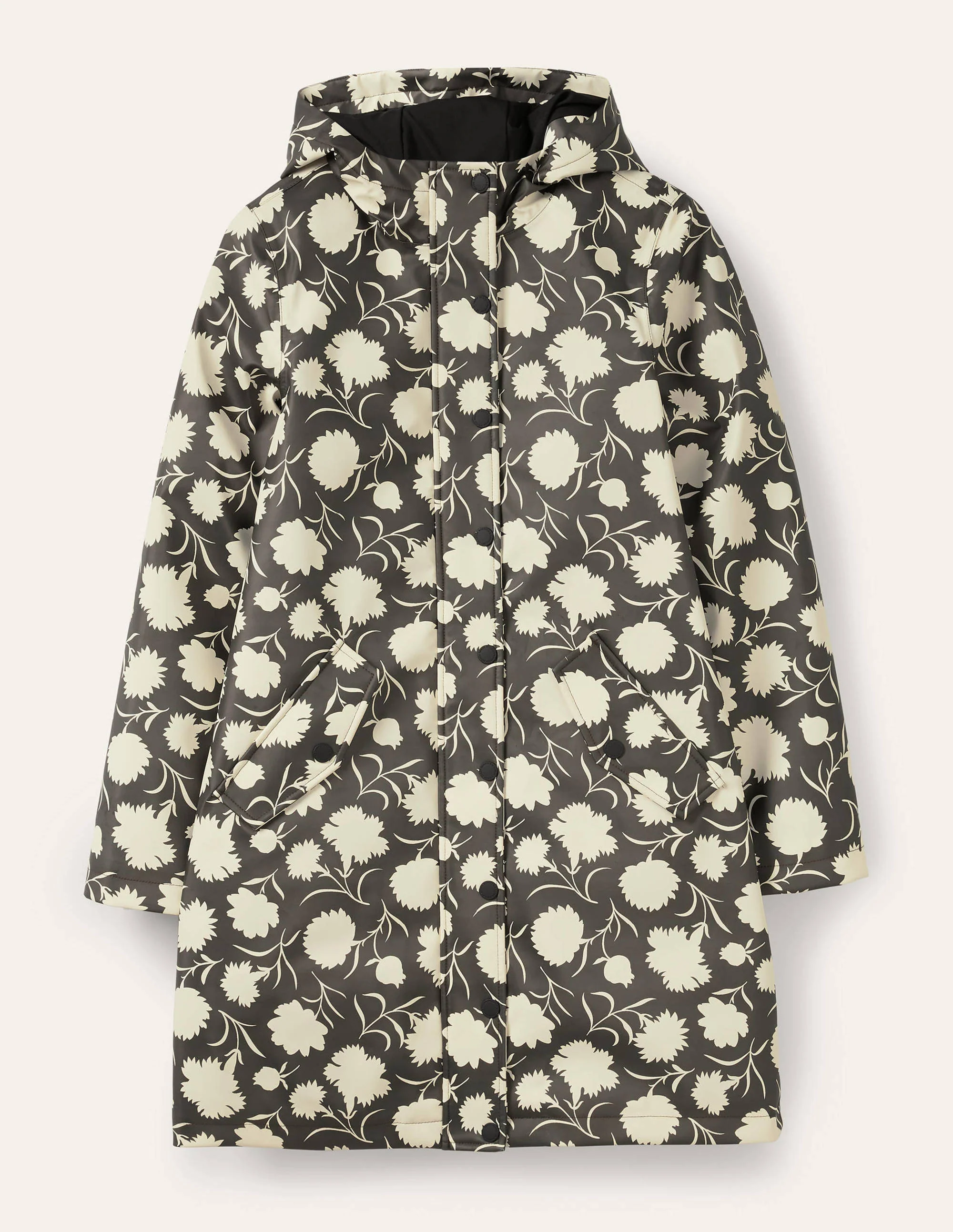 Morris Waterproof Mac-Black, Leafy Bud - Image 5