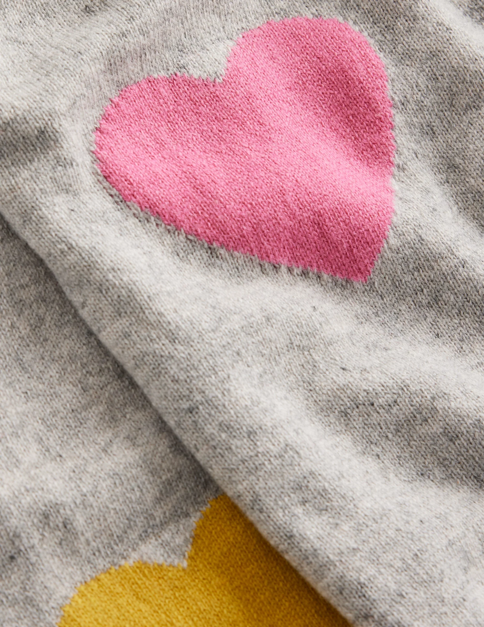 Natasha Novelty Jumper-Grey, Hearts - Image 9