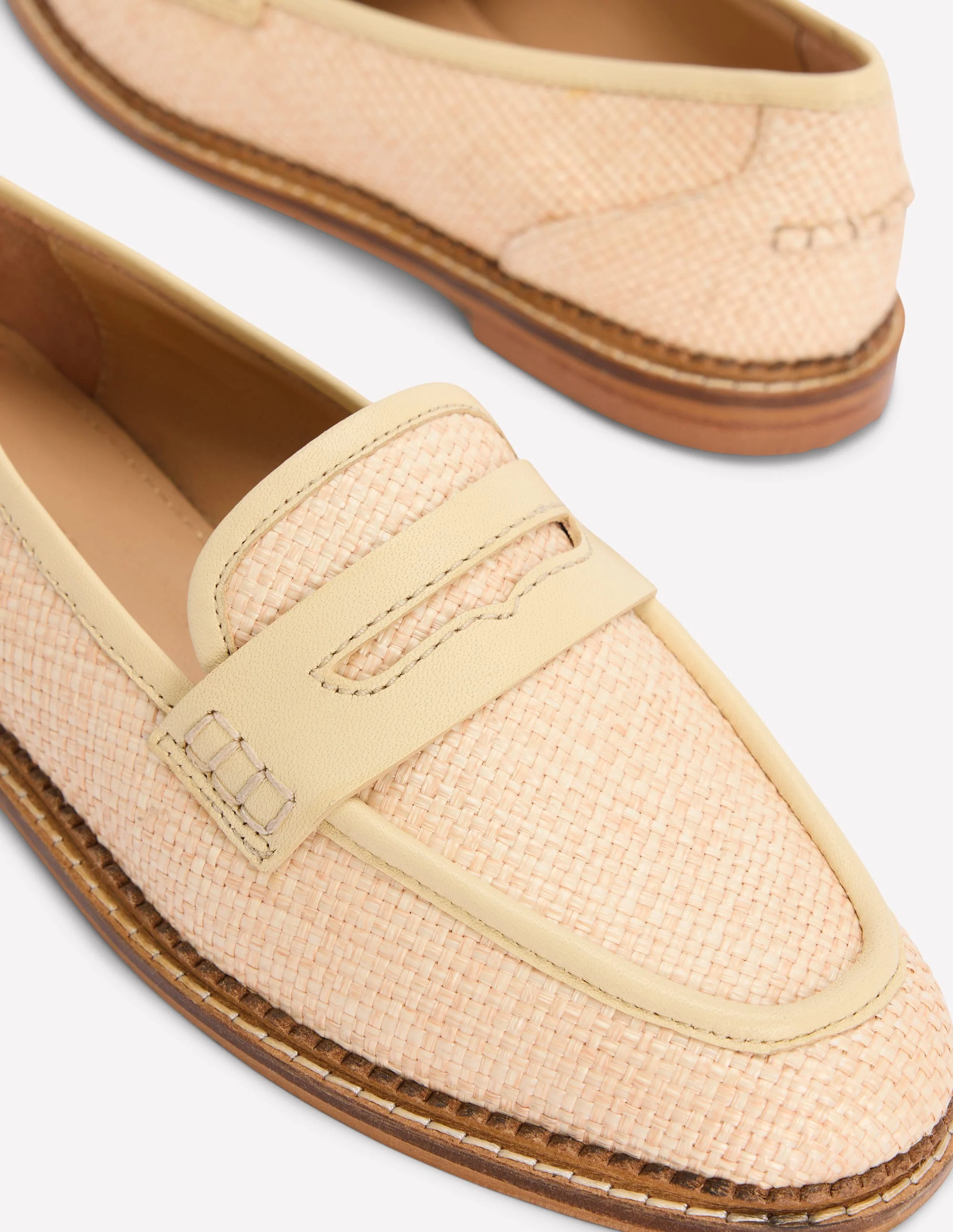 Nya Penny Loafers-Natural - Image 4