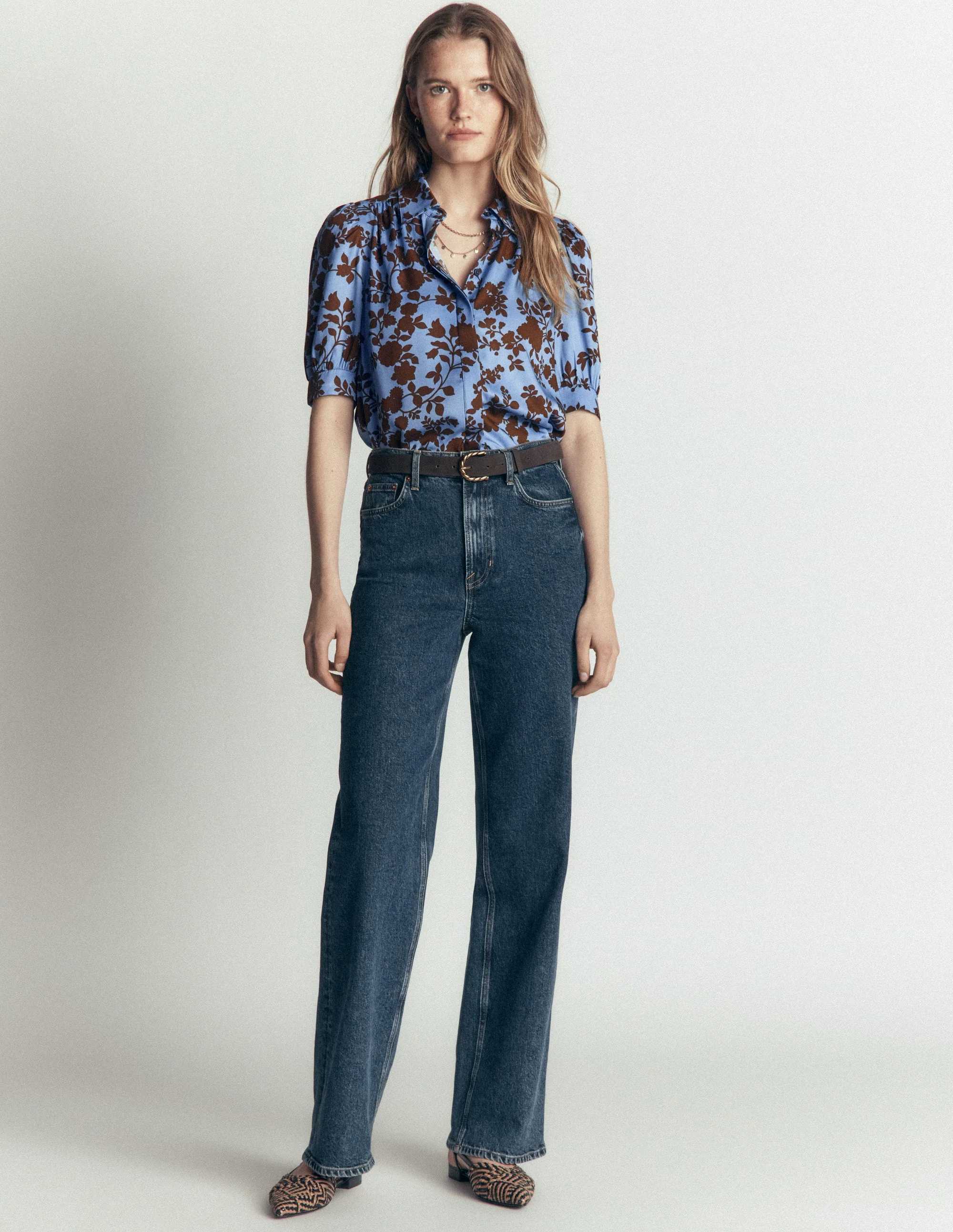 Penelope Viscose Top-Forget Me Not, Bouquet Breeze - Image 4