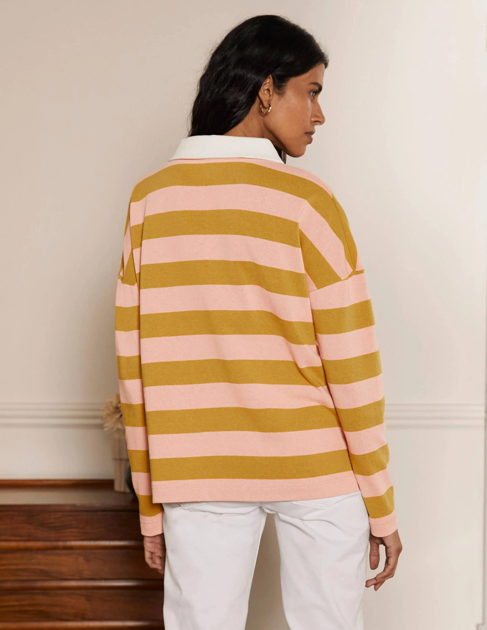 Phillipa Rugby Top-Milkshake/ Gold Rush - Image 2