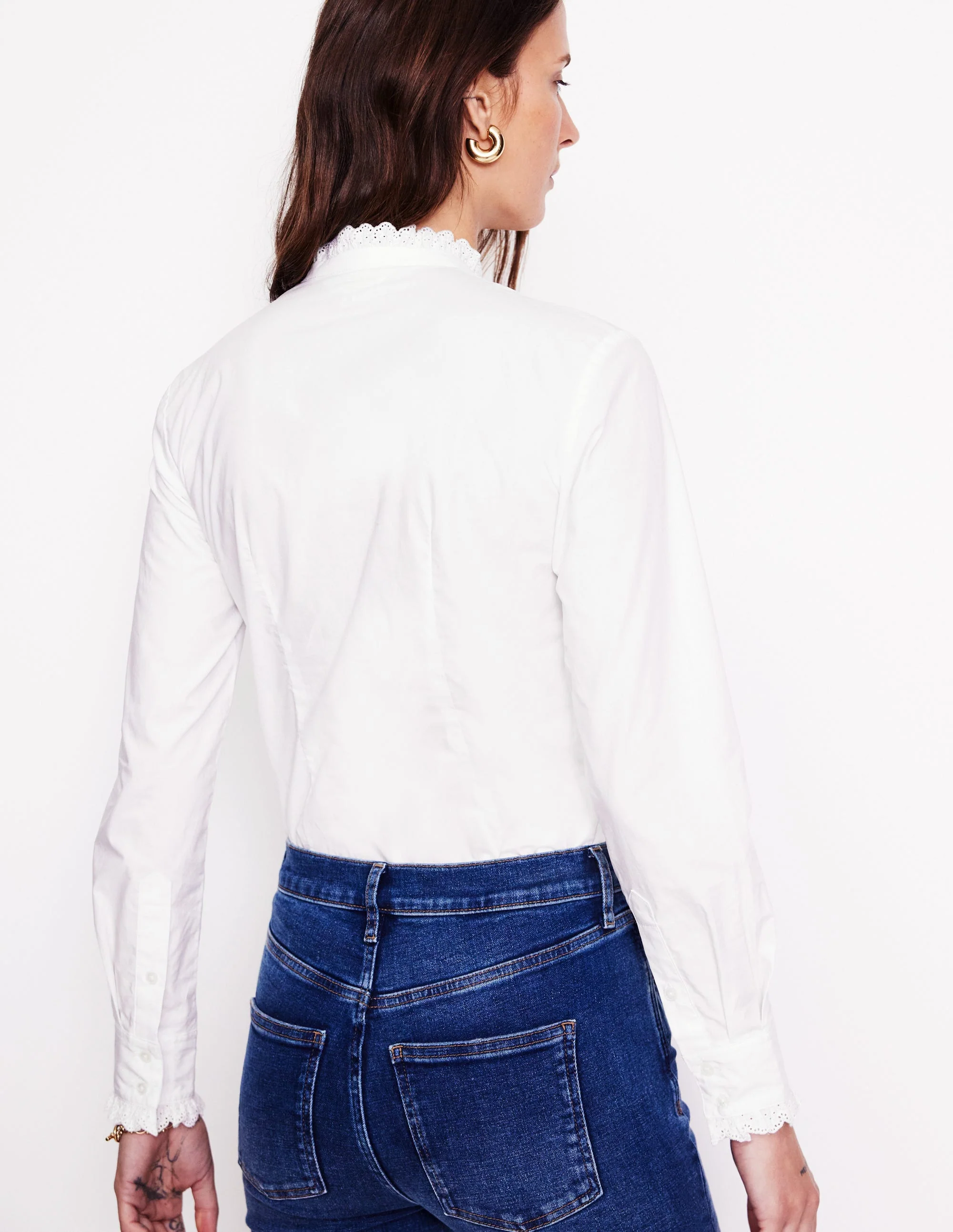 Phoebe Shirt-Ivory Broderie - Image 3