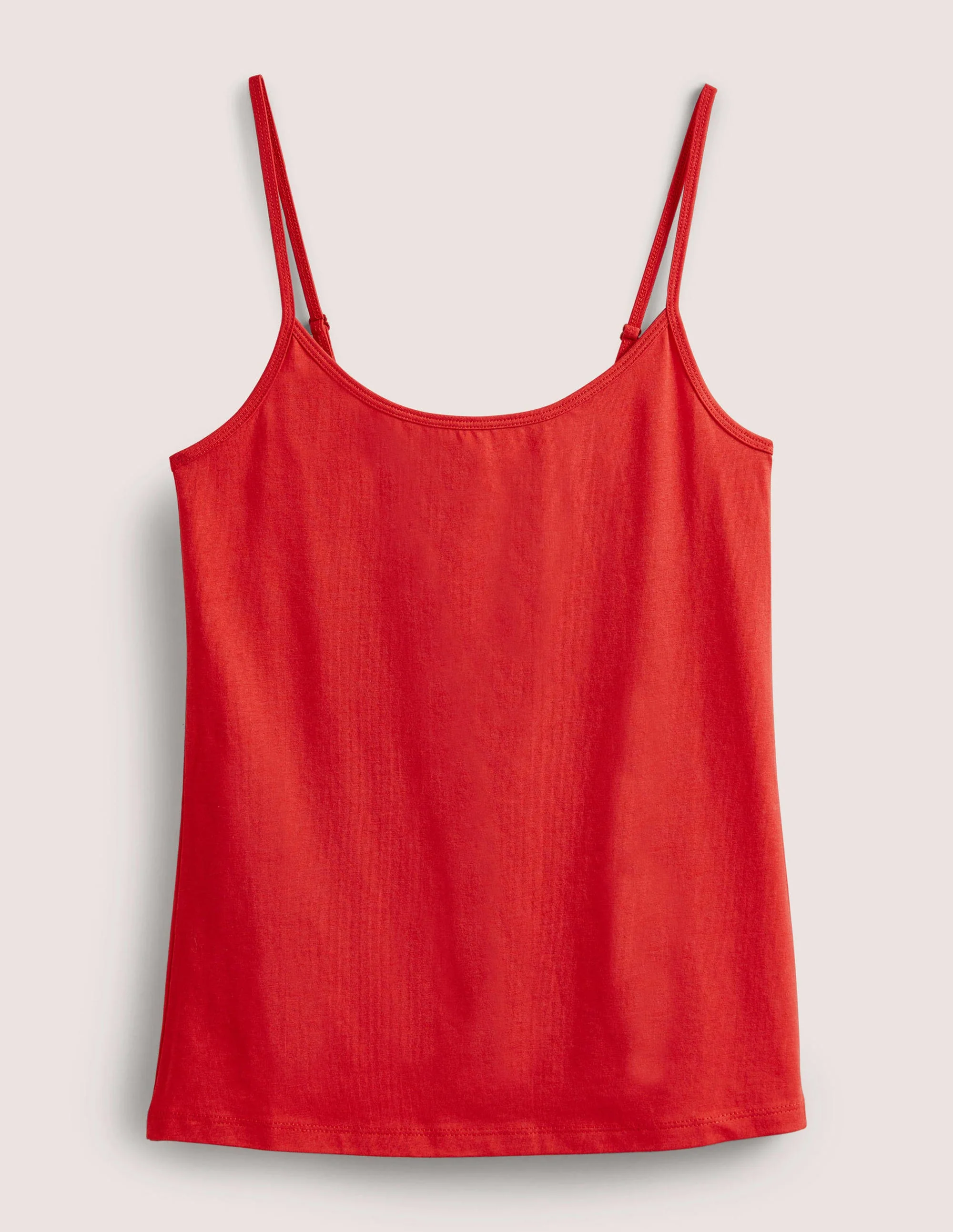 Plain Cami Top-Rockabilly Red - Image 5