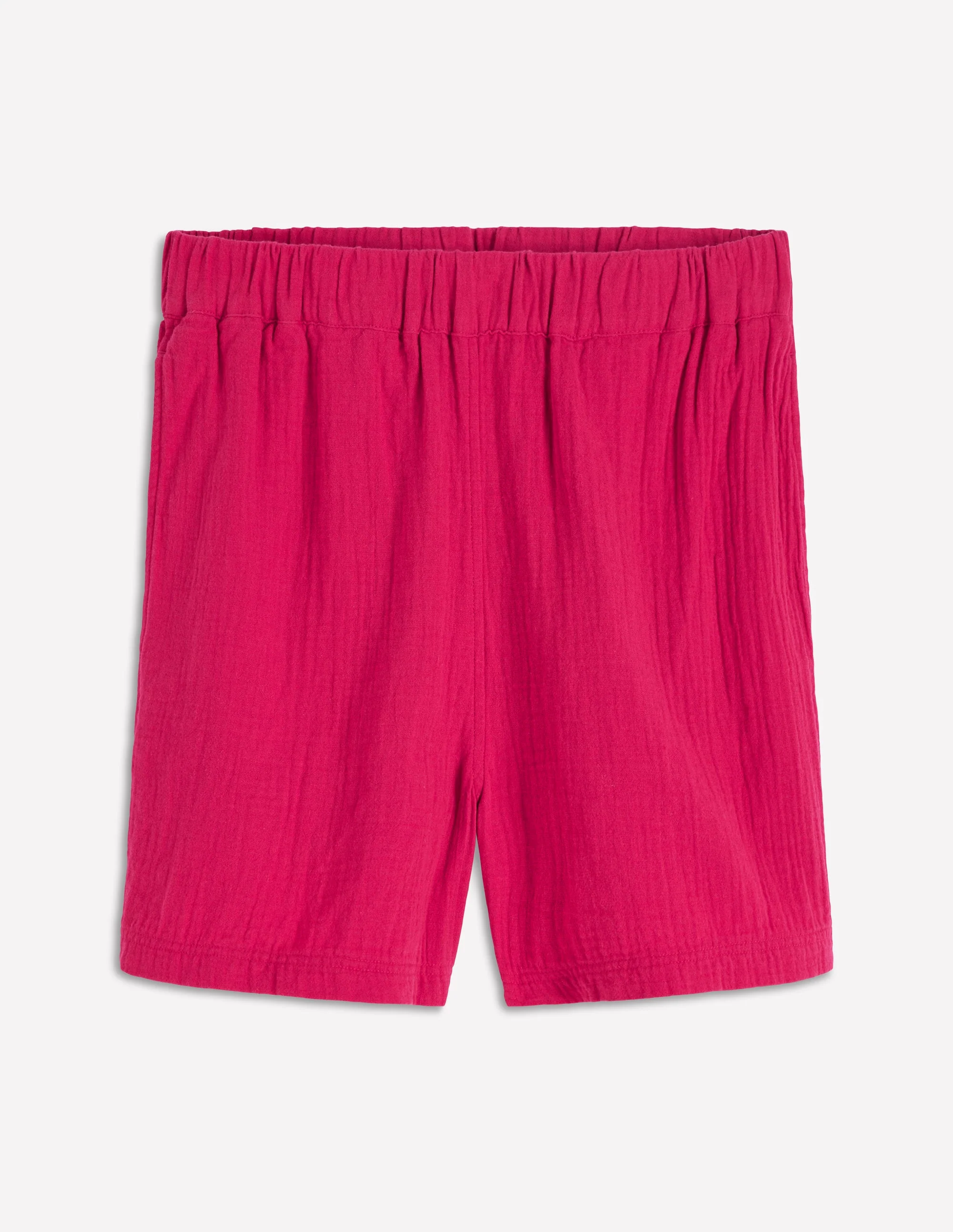 Pull On Double Cloth Shorts-Pomegranate - Image 6
