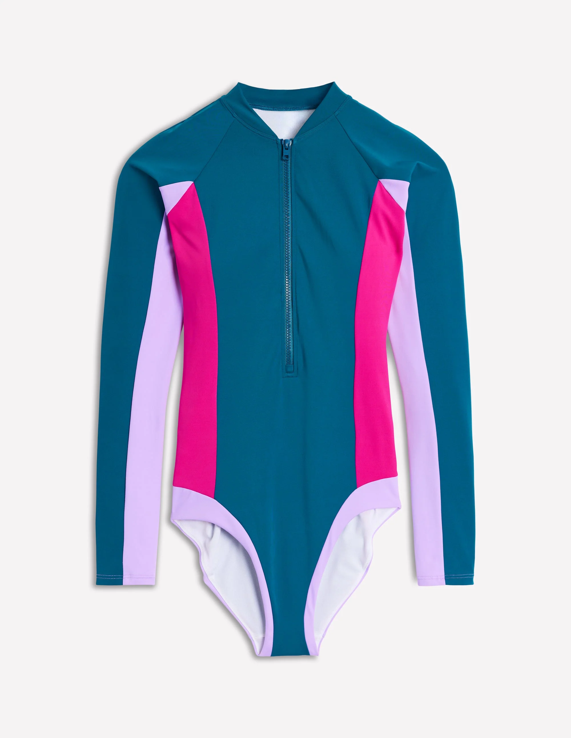 Rash Guard Swimsuit-Oceanside Blue - Image 6