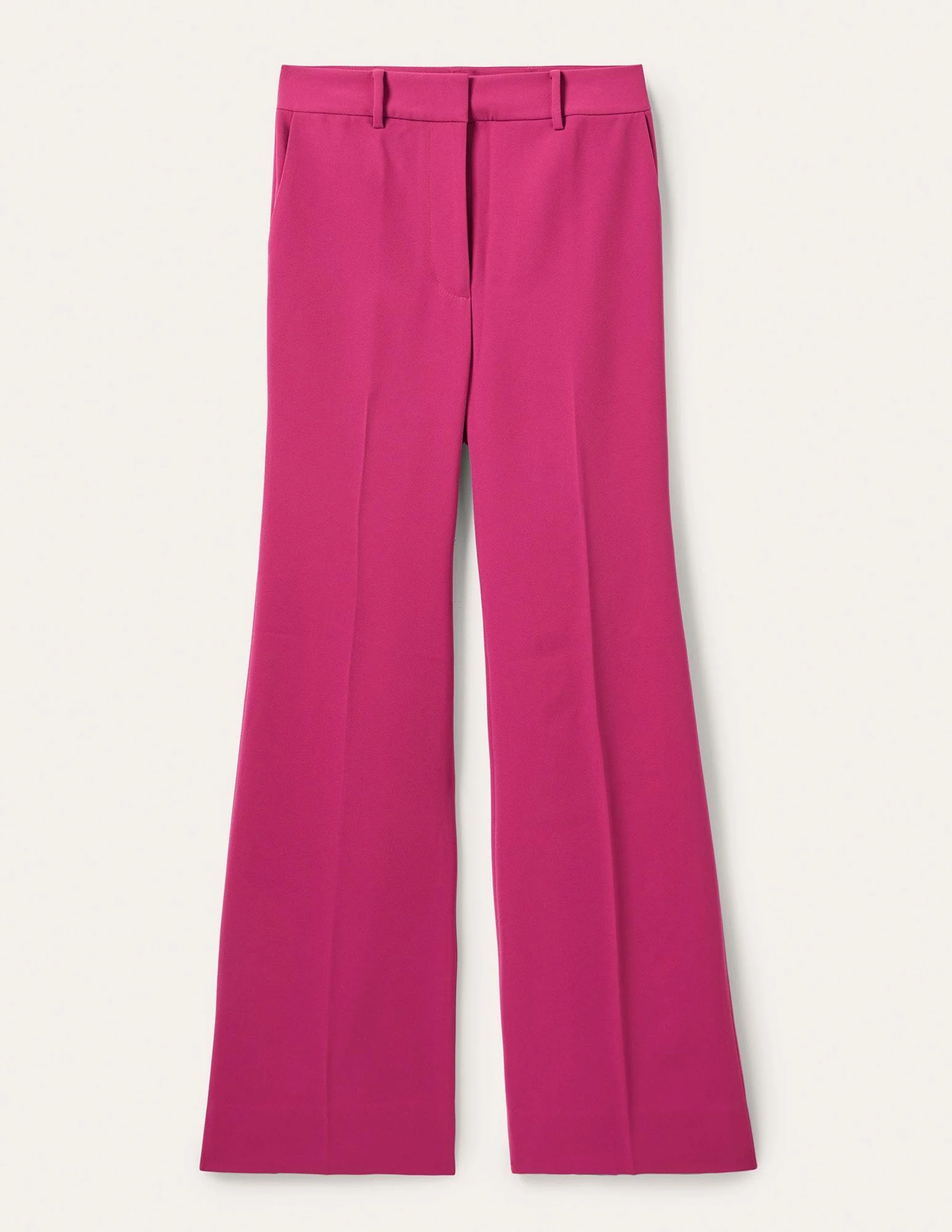 Relaxed Bootcut Trouser-Very Berry Pink - Image 5